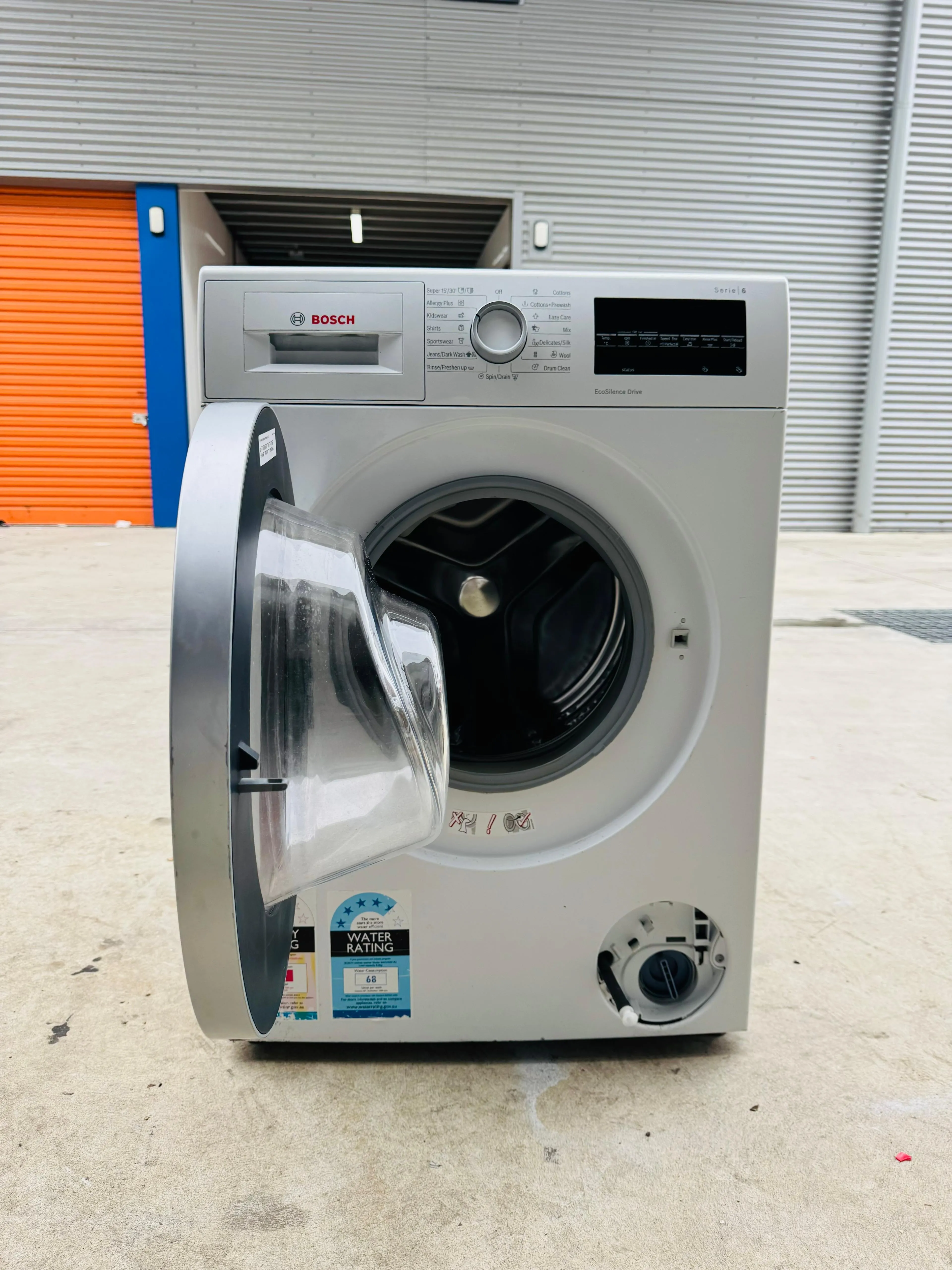 **BOSCH 8KGS FRONT LOADER WASHING MACHINE**