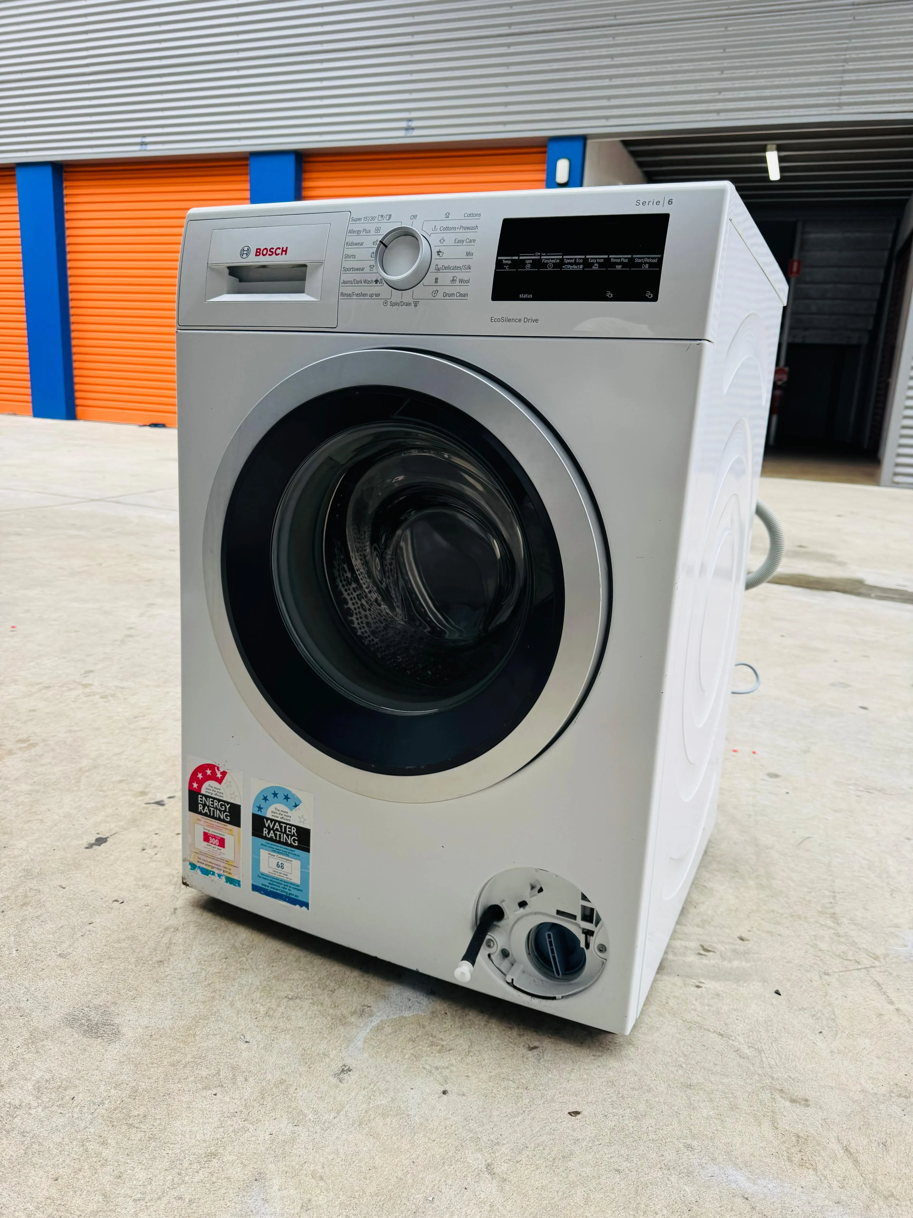 **BOSCH 8KGS FRONT LOADER WASHING MACHINE**