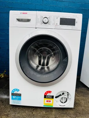 **BOSCH 8KGS FRONT LOADER WASHING MACHINE**