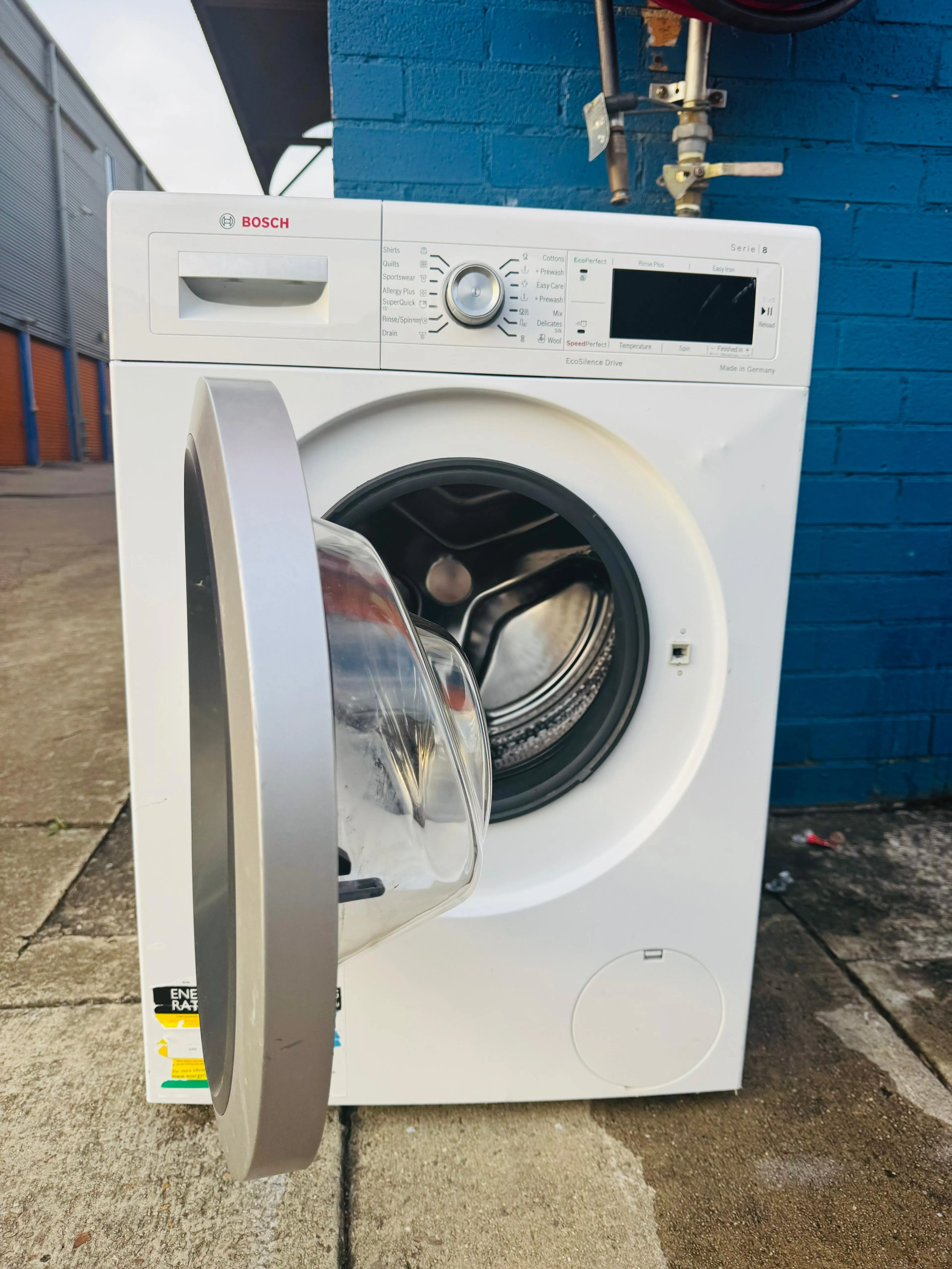 **BOSCH 8KGS FRONT LOADER WASHING MACHINE**