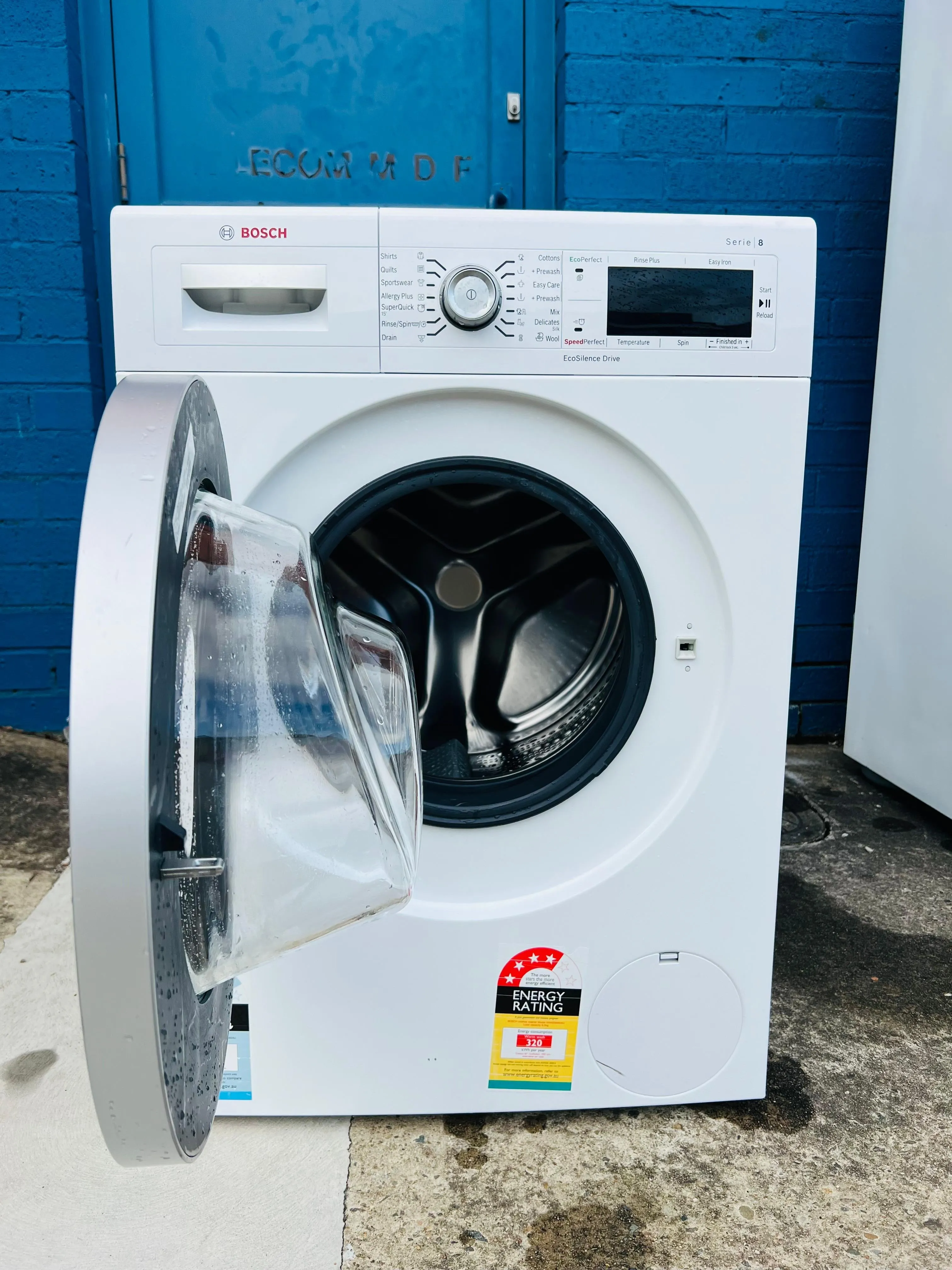 **BOSCH 8KGS FRONT LOADER WASHING MACHINE**