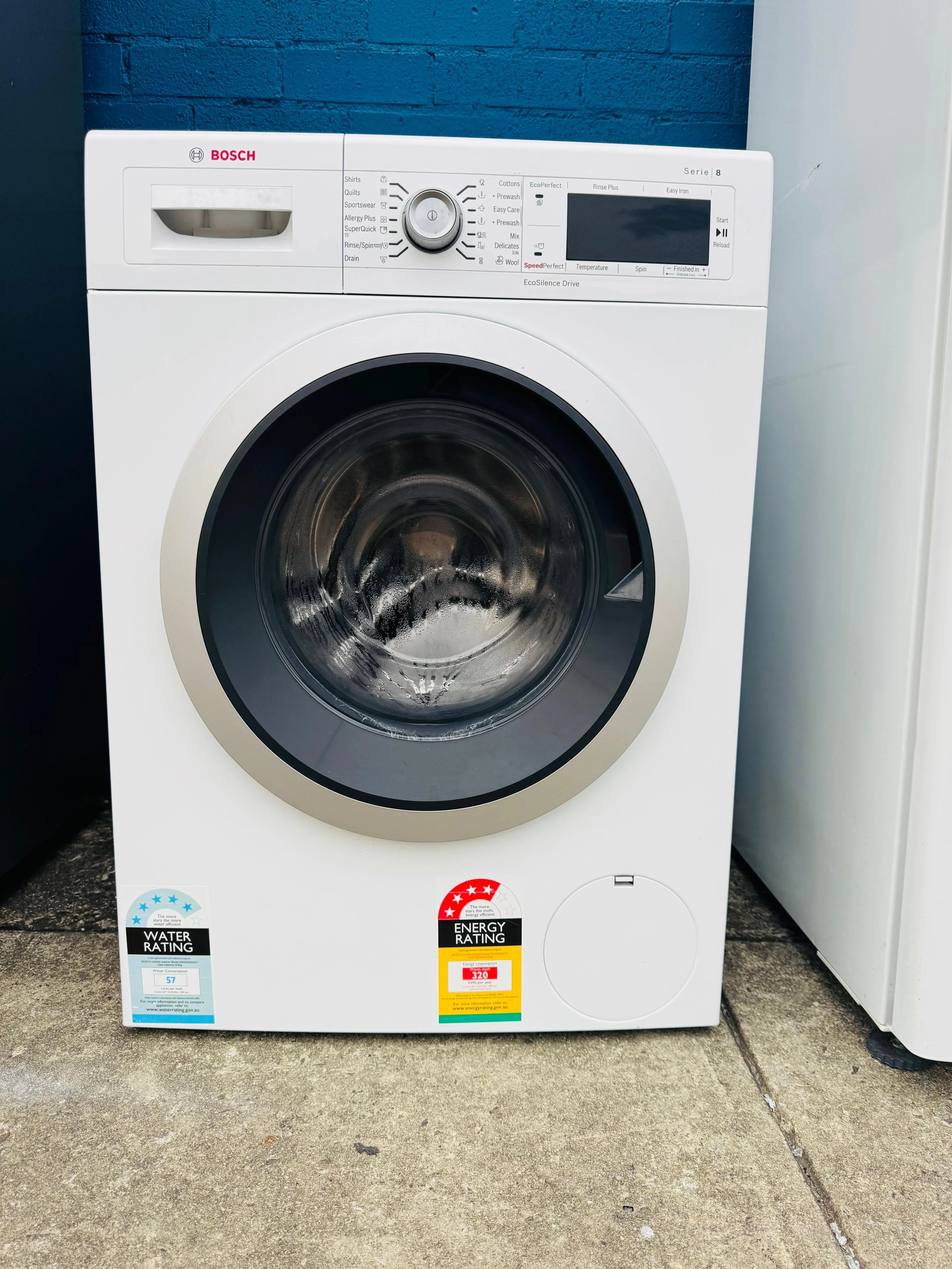 **BOSCH 8KGS FRONT LOADER WASHING MACHINE**