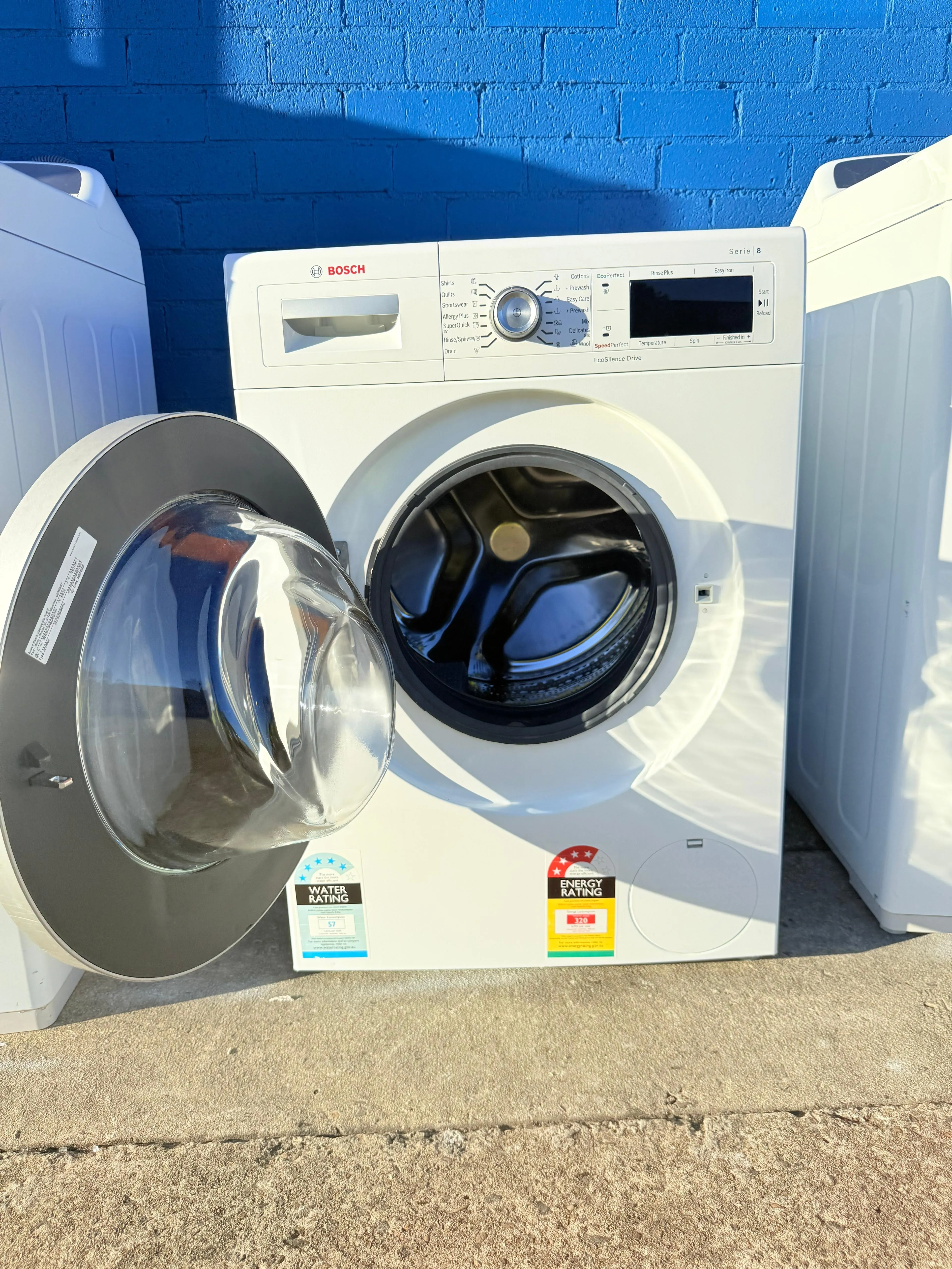 **BOSCH 8KGS FRONT LOADER WASHING MACHINE**