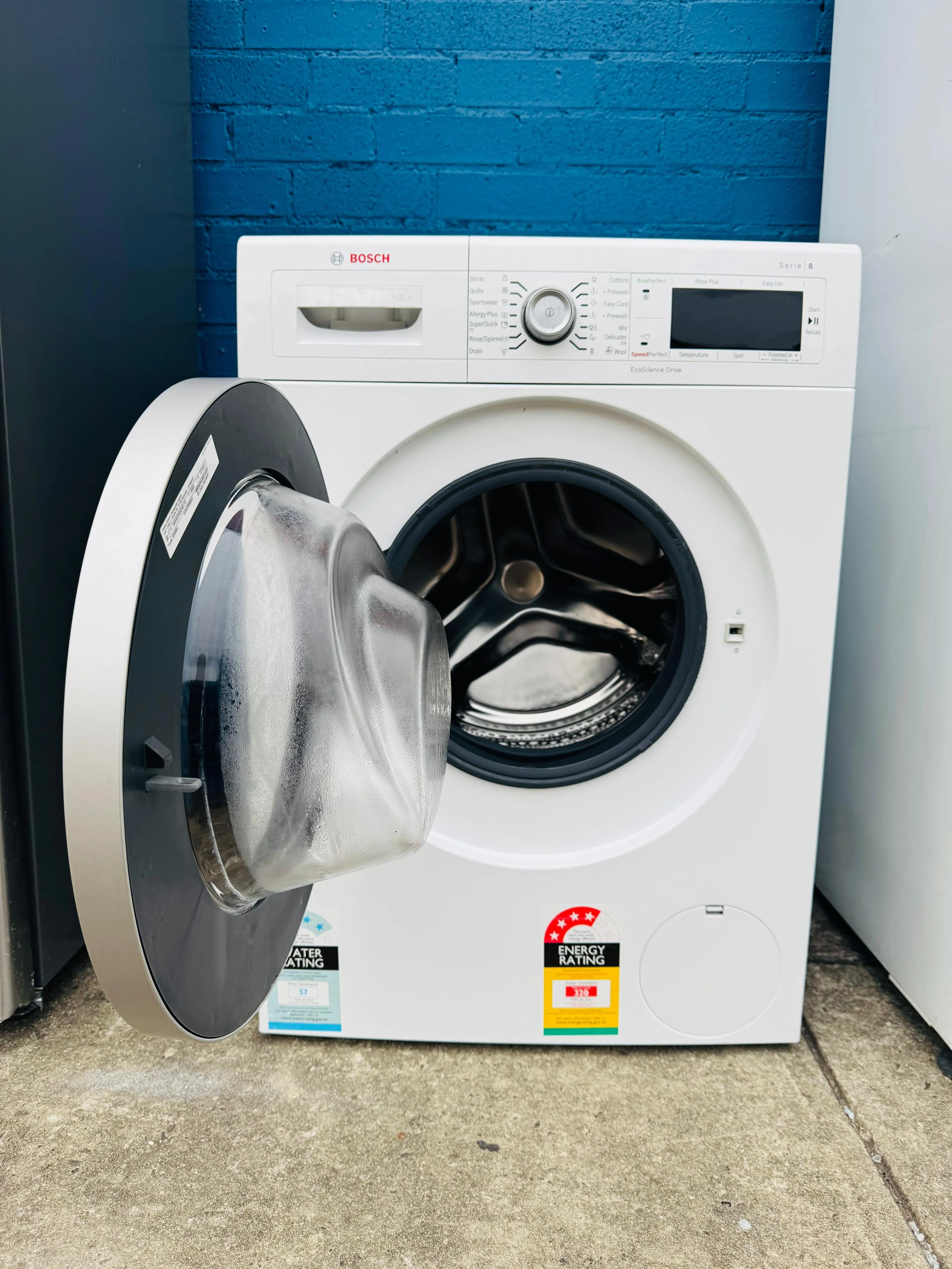 **BOSCH 8KGS FRONT LOADER WASHING MACHINE**