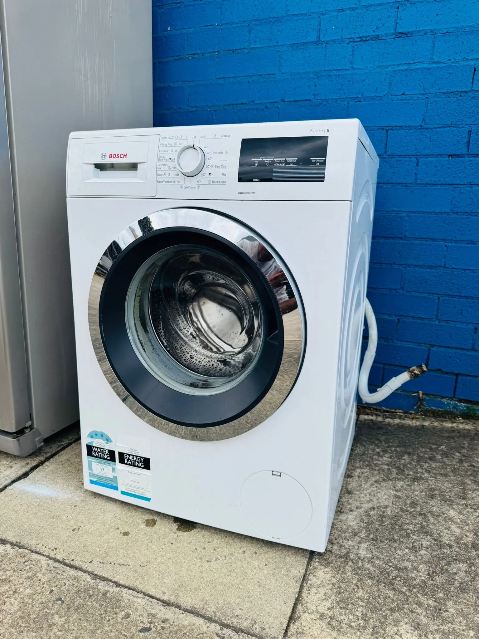 **BOSCH 8KGS FRONT LOADER WASHING MACHINE**