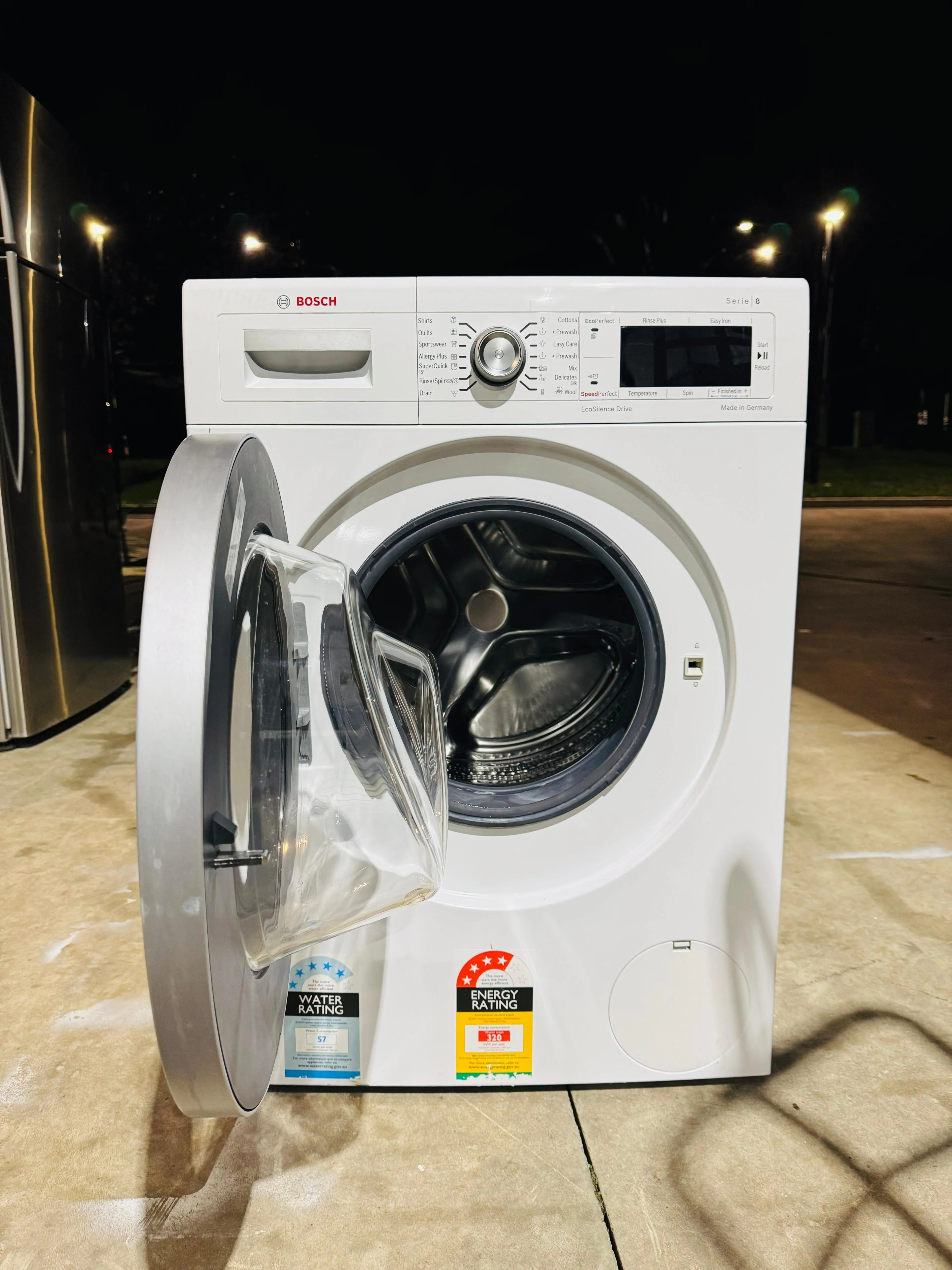 **BOSCH 8KGS FRONT LOADER WASHING MACHINE**