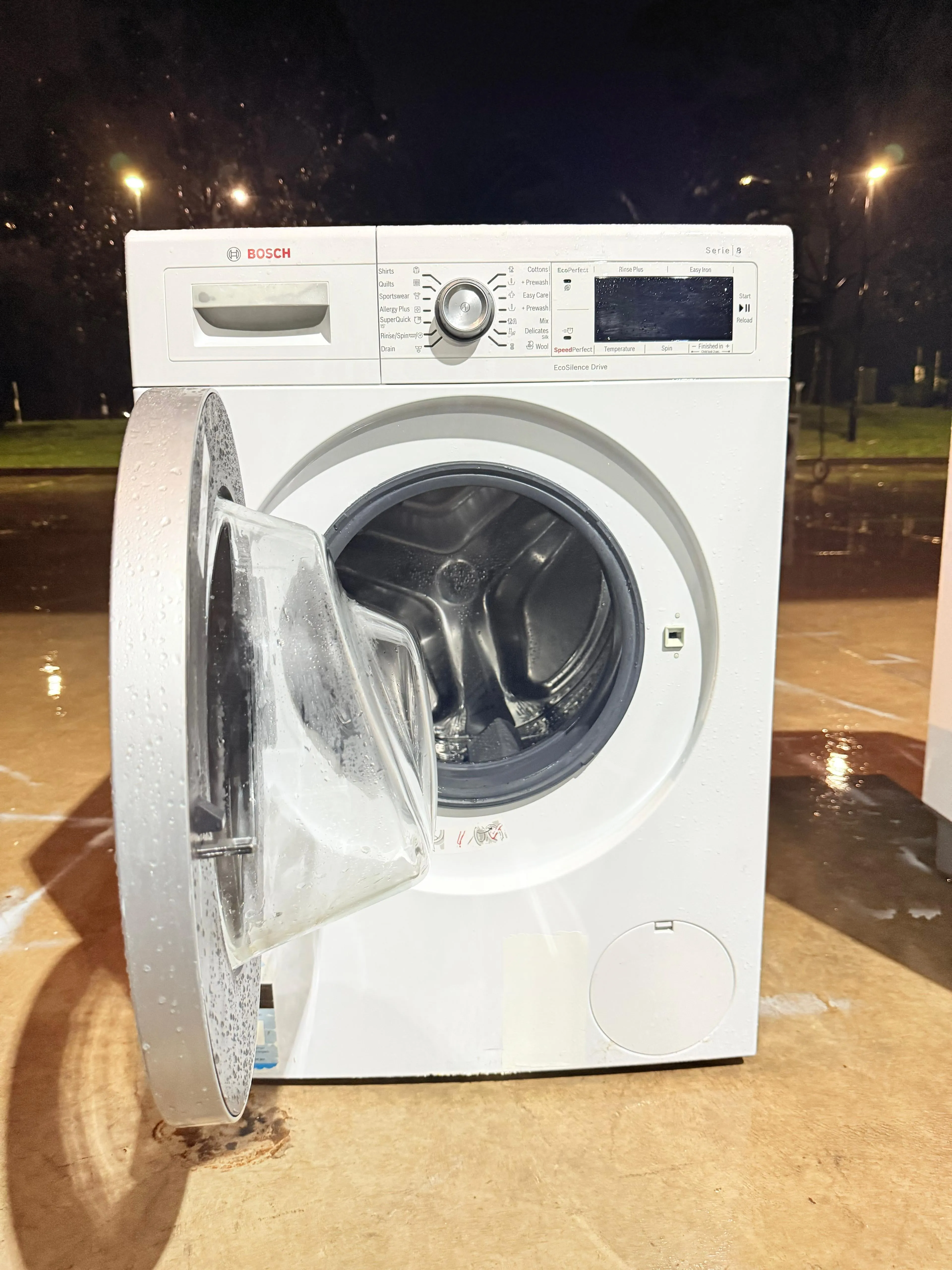 **BOSCH 8KGS FRONT LOADER WASHING MACHINE**