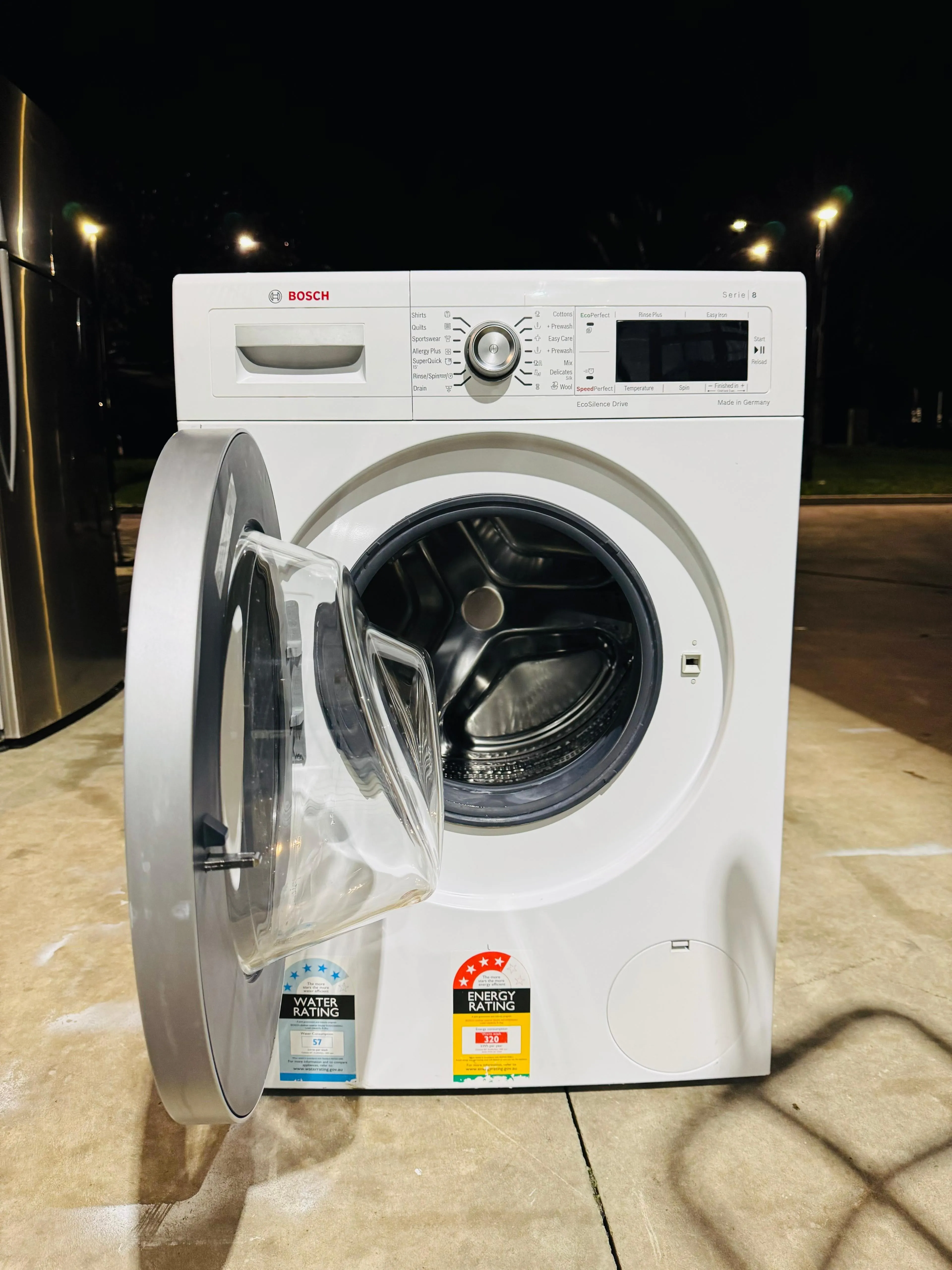**BOSCH 8KGS FRONT LOADER WASHING MACHINE**