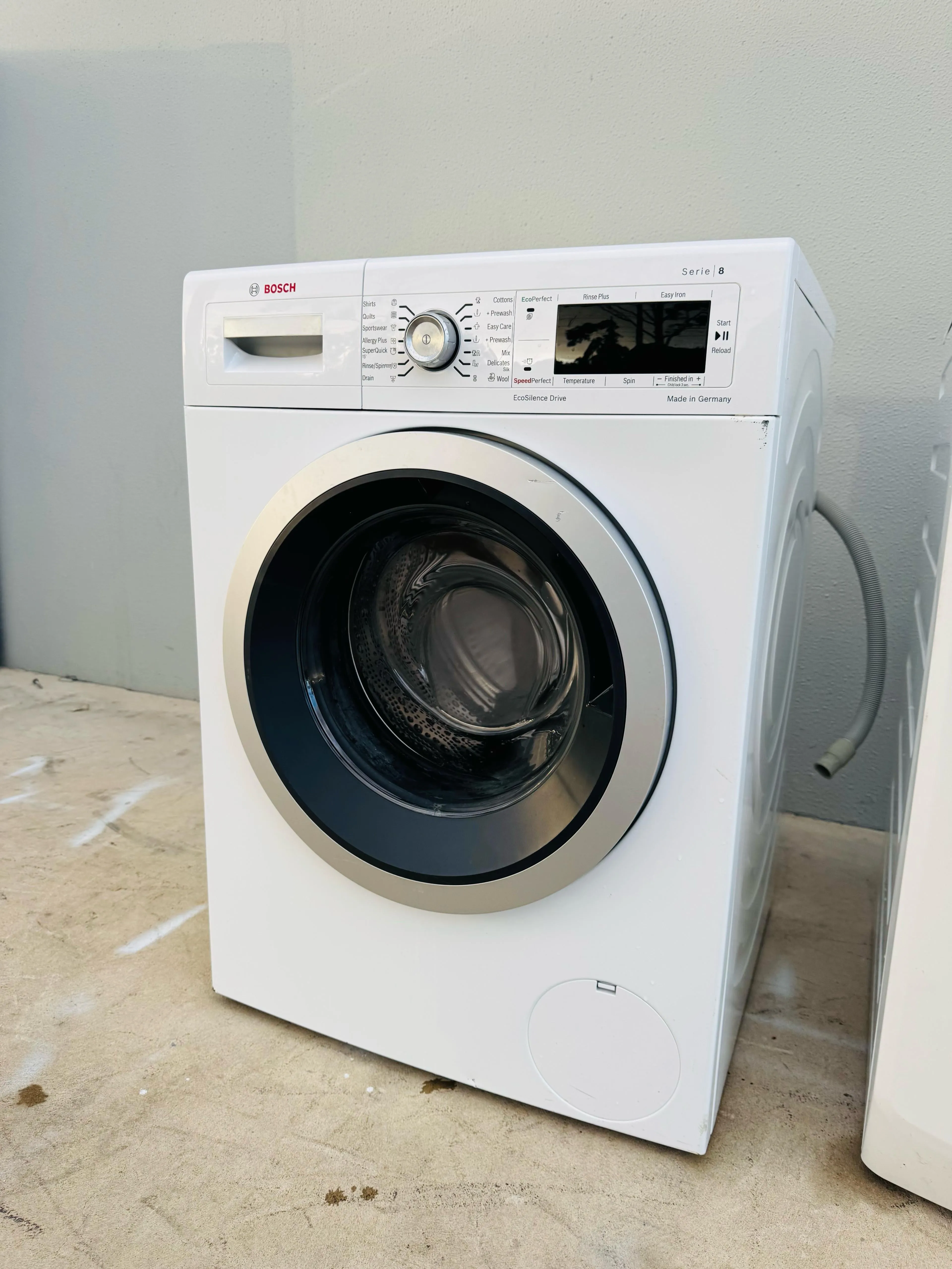 **BOSCH 8KGS FRONT LOADER WASHING MACHINE**