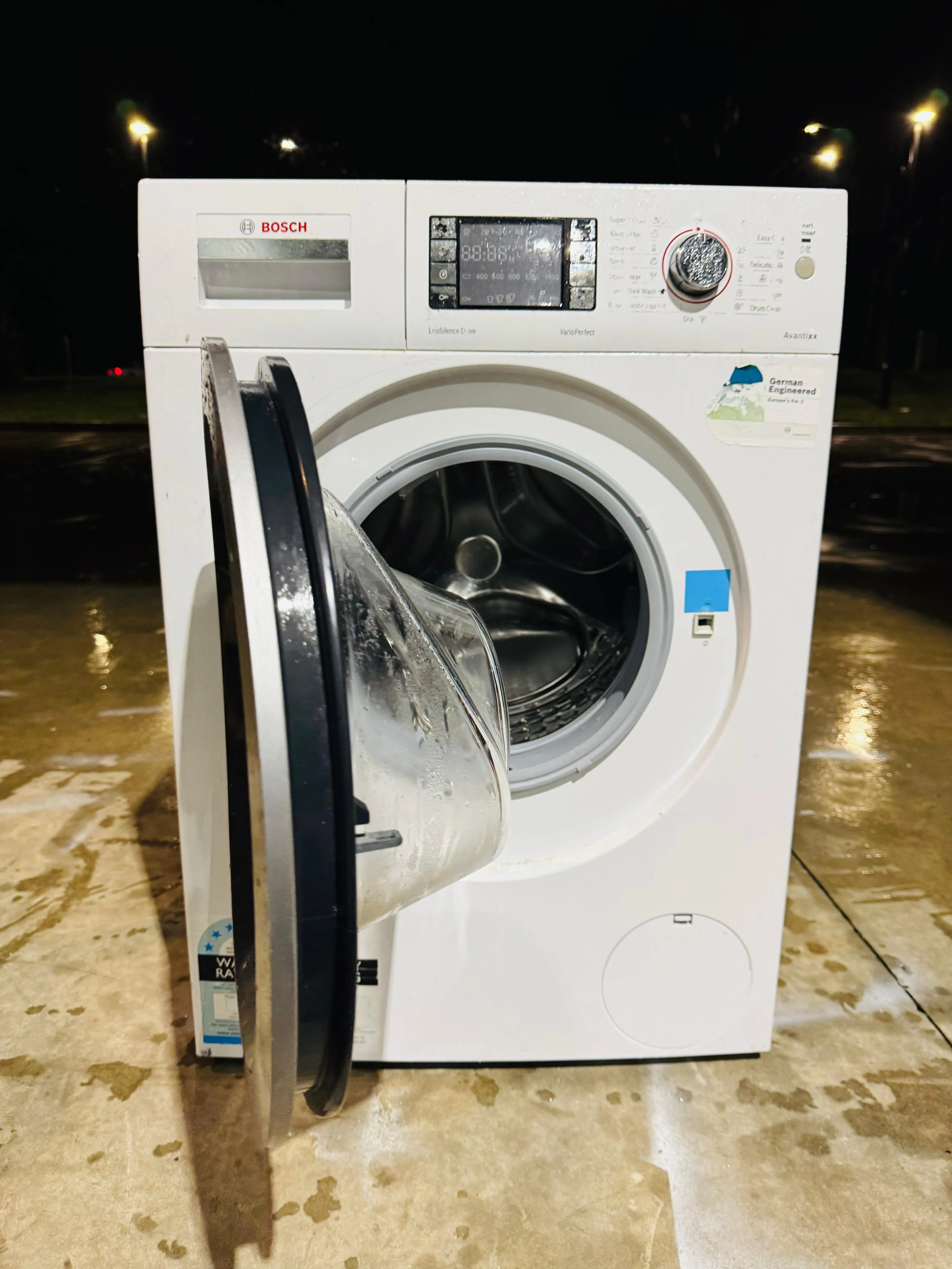 **BOSCH 8KGS FRONT LOADER WASHING MACHINE**