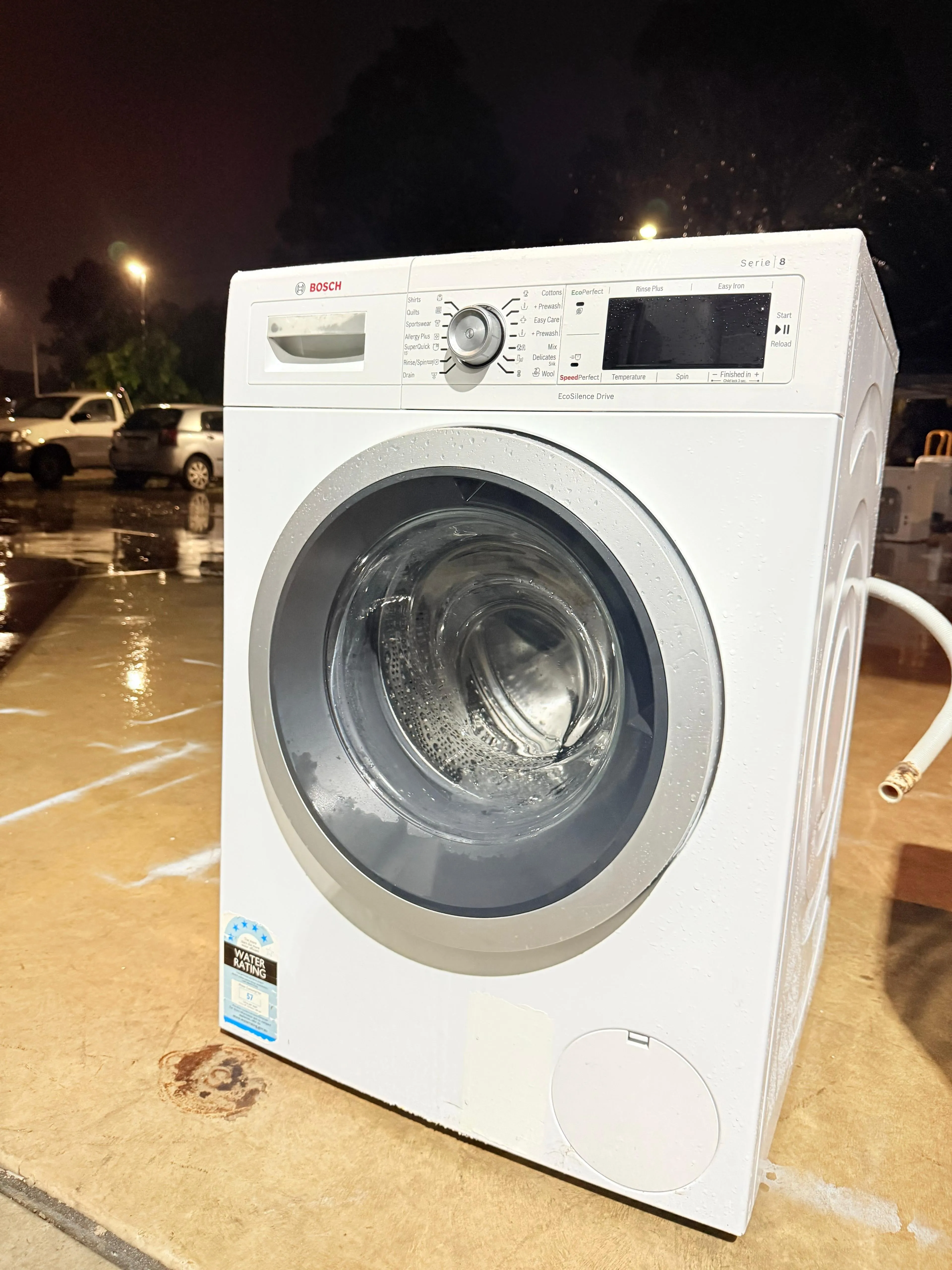**BOSCH 8KGS FRONT LOADER WASHING MACHINE**