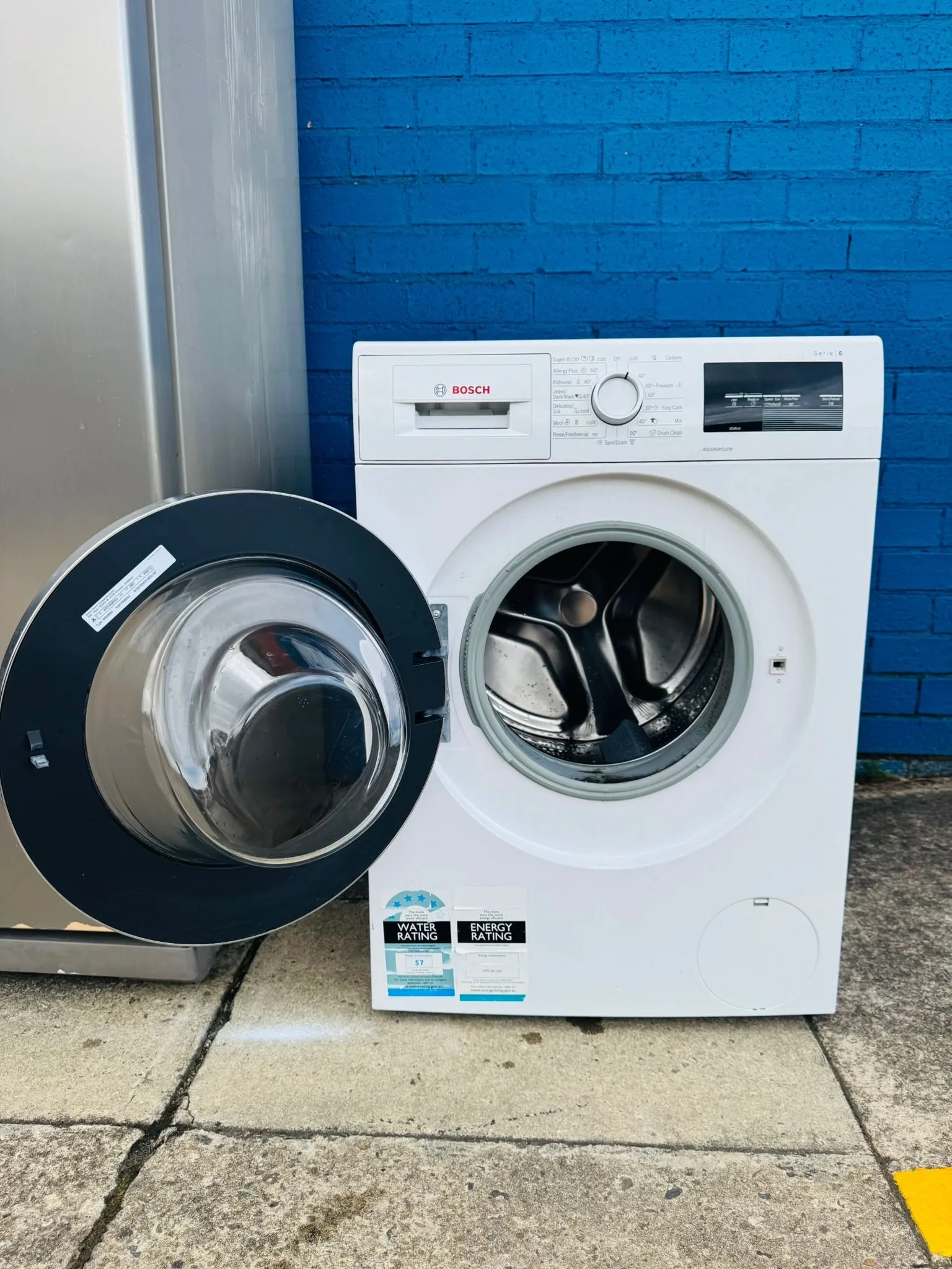 **BOSCH 8KGS FRONT LOADER WASHING MACHINE**