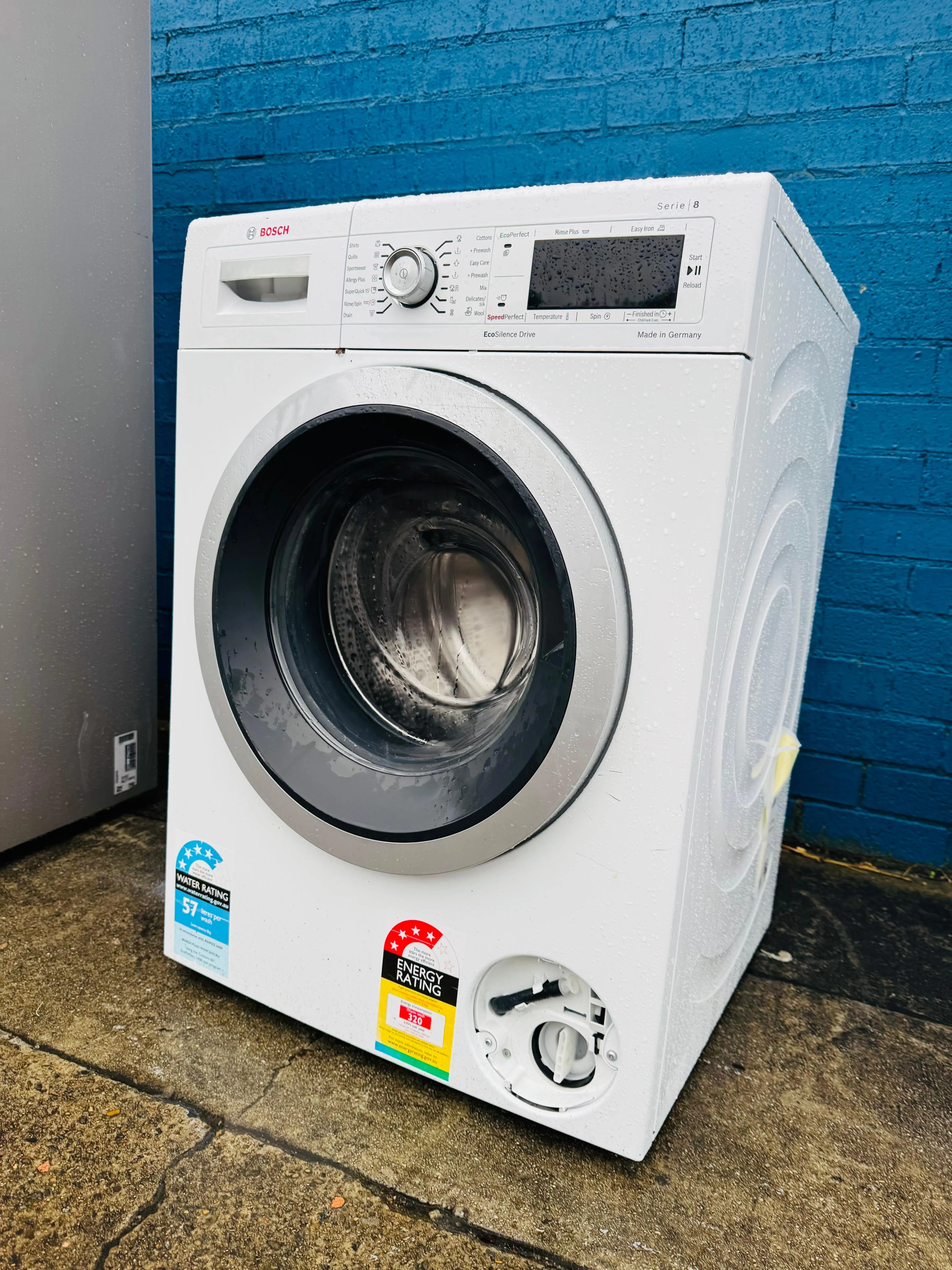 **BOSCH 8KGS FRONT LOADER WASHING MACHINE**