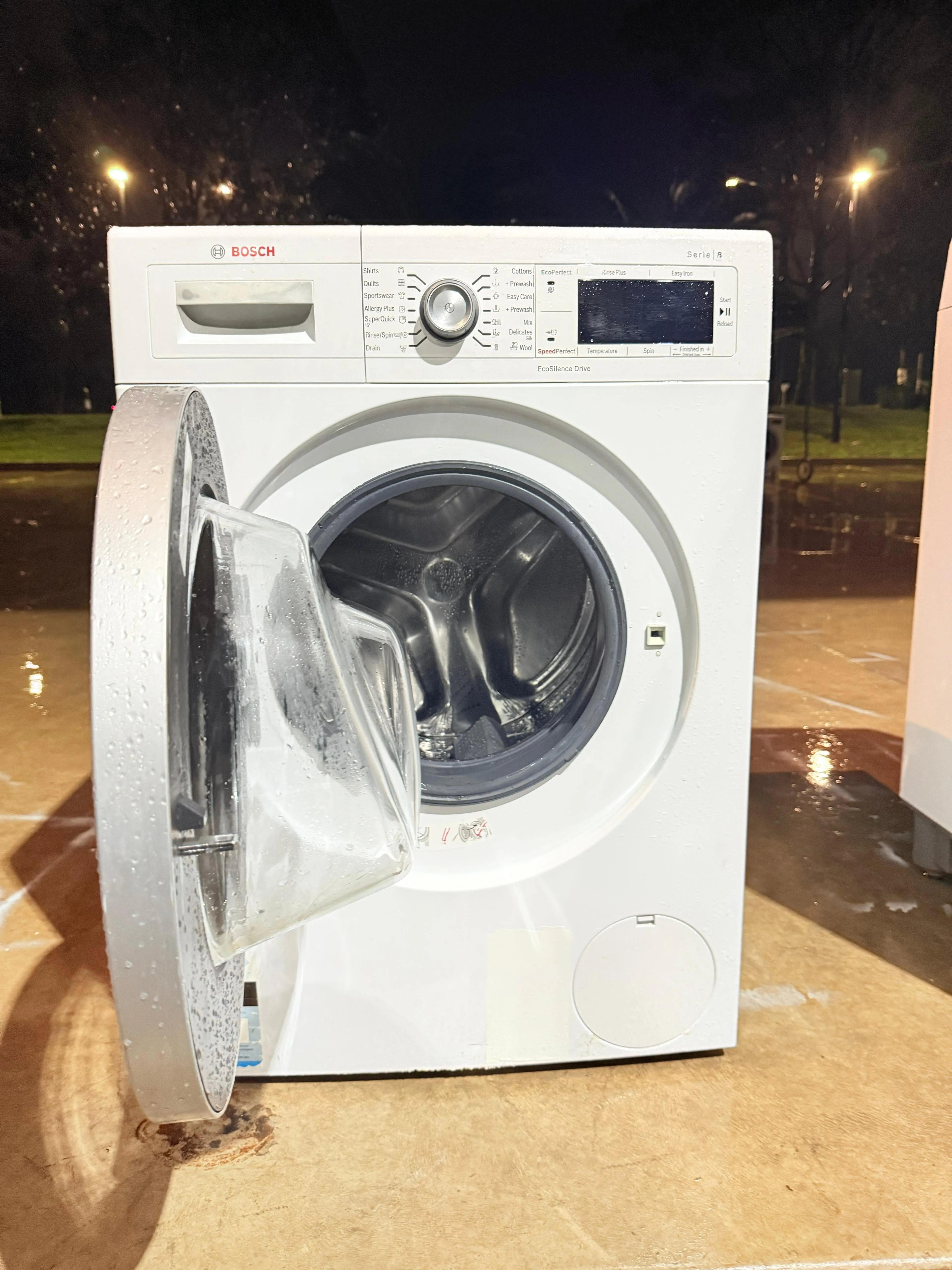 **BOSCH 8KGS FRONT LOADER WASHING MACHINE**