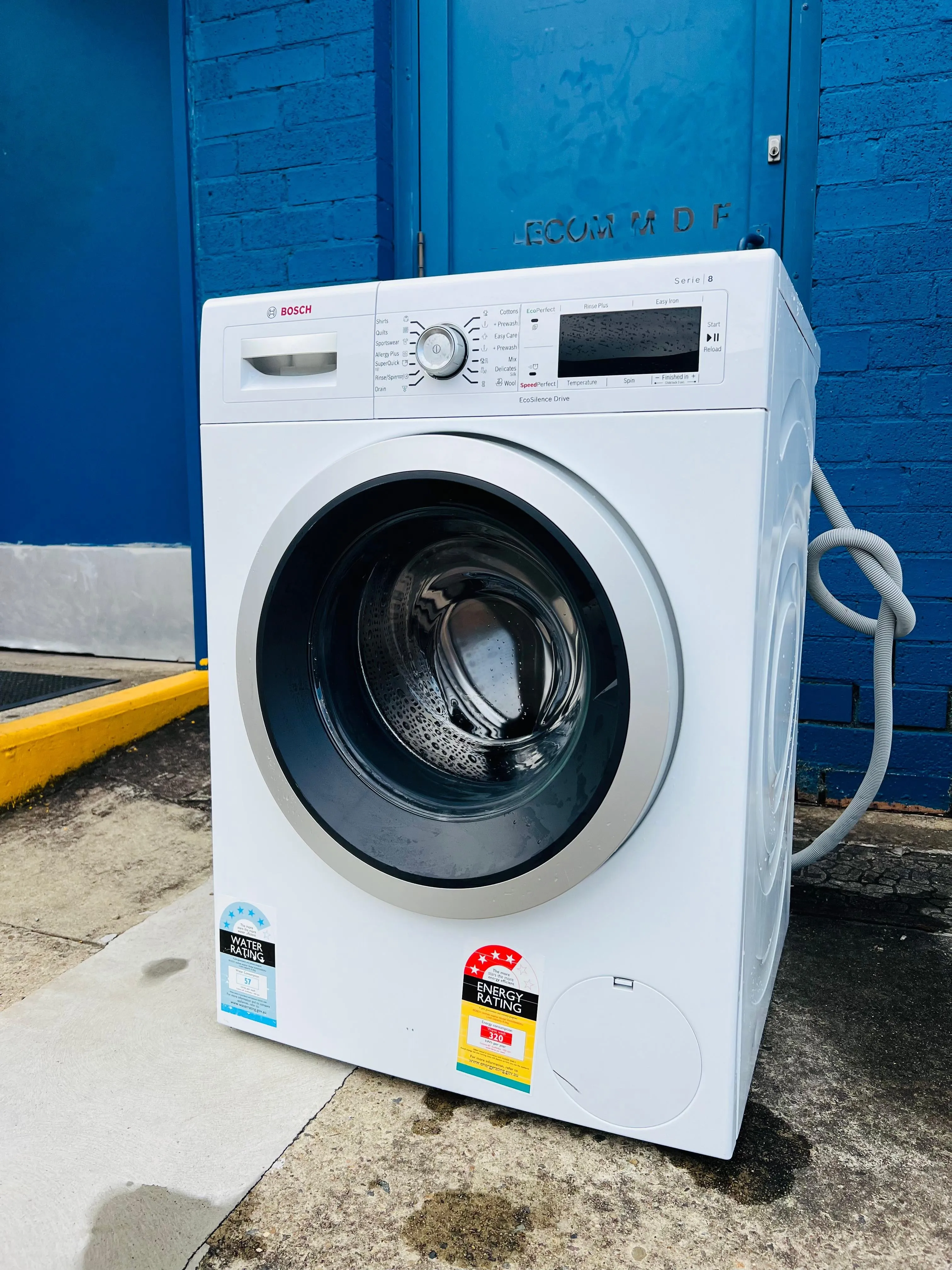 **BOSCH 8KGS FRONT LOADER WASHING MACHINE**