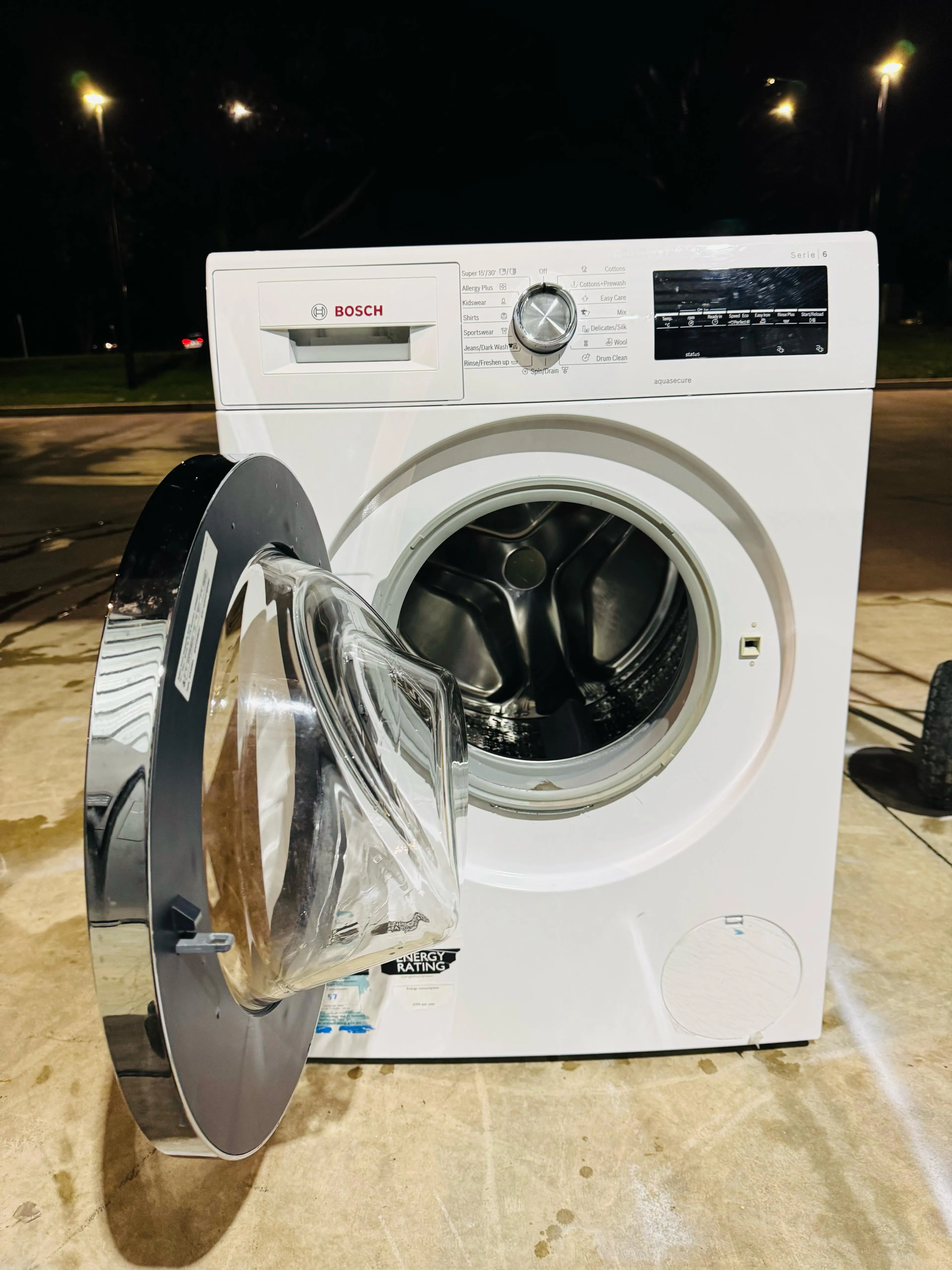 **BOSCH 8KGS FRONT LOADER WASHING MACHINE**