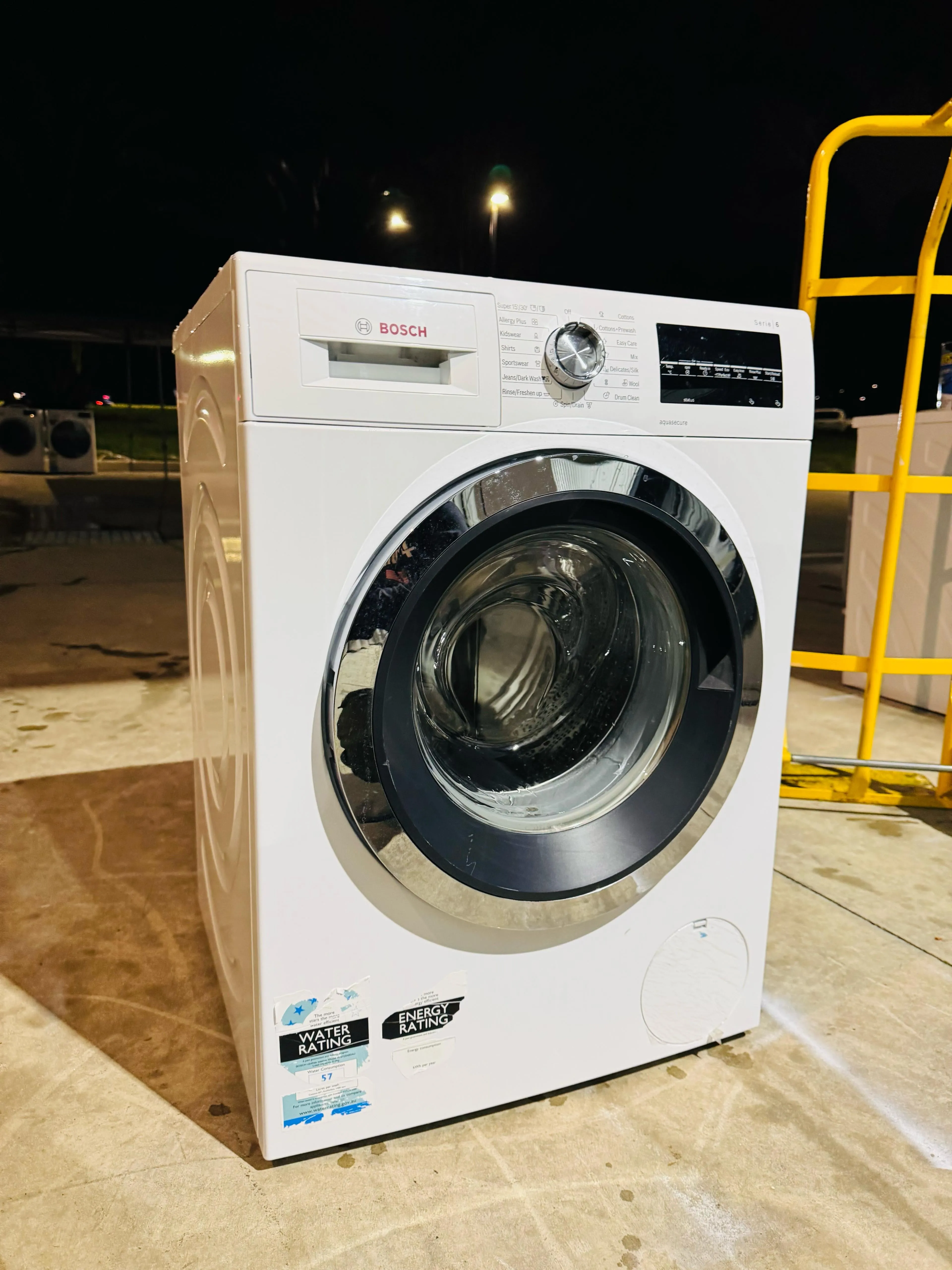 **BOSCH 8KGS FRONT LOADER WASHING MACHINE**