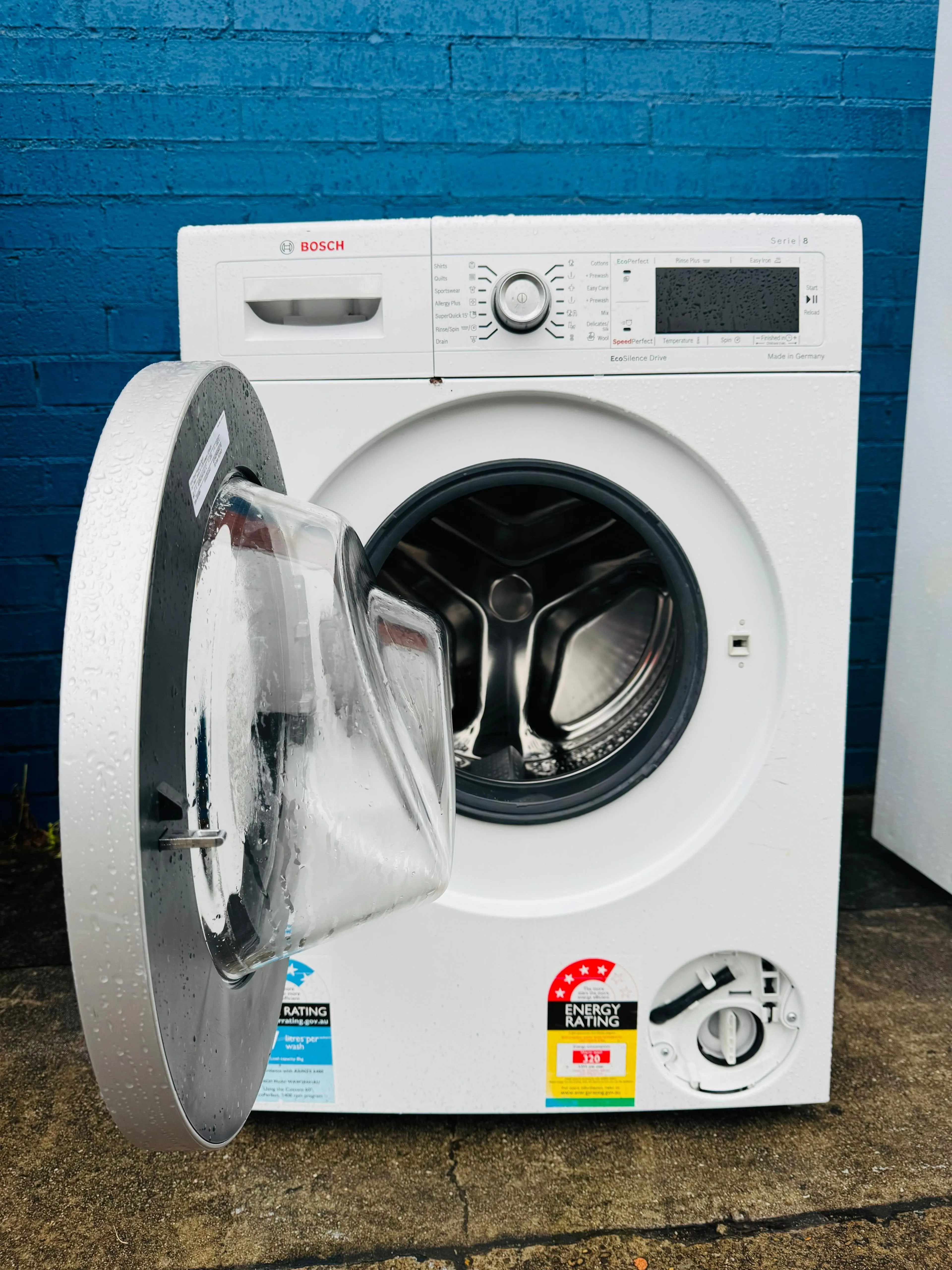**BOSCH 8KGS FRONT LOADER WASHING MACHINE**