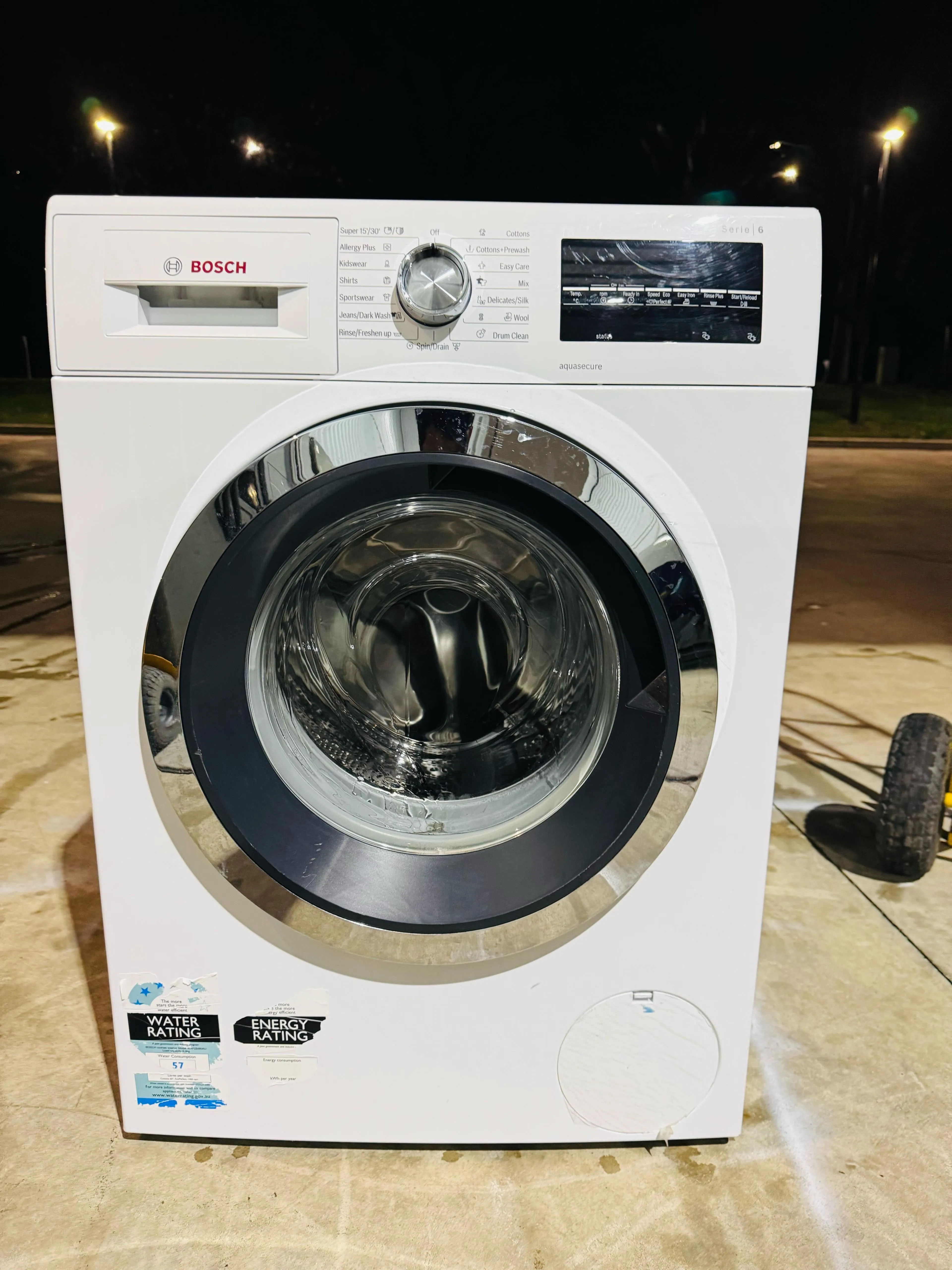 **BOSCH 8KGS FRONT LOADER WASHING MACHINE**