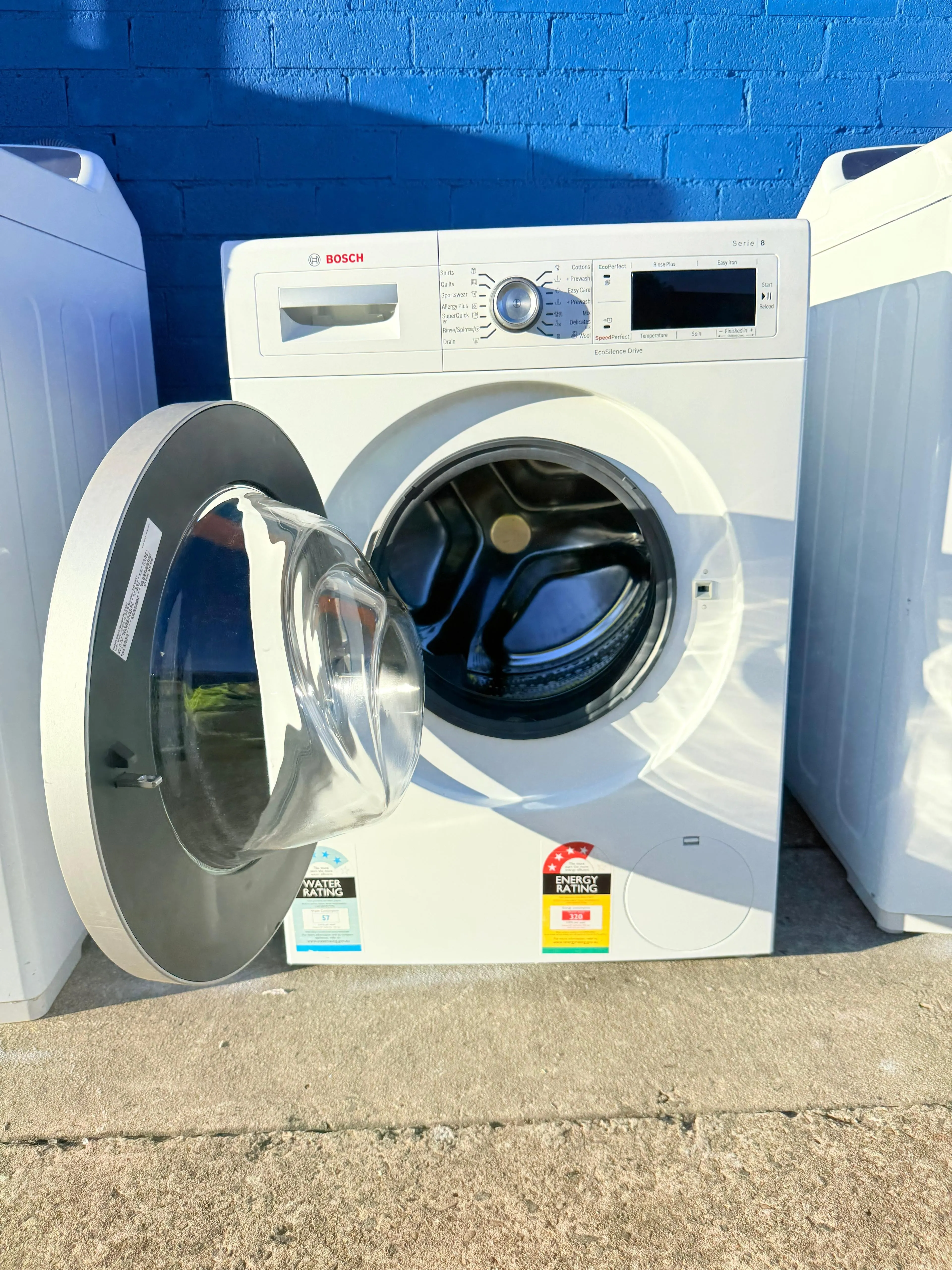 **BOSCH 8KGS FRONT LOADER WASHING MACHINE**