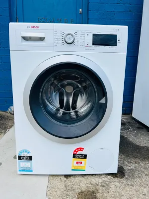 **BOSCH 8KGS FRONT LOADER WASHING MACHINE**