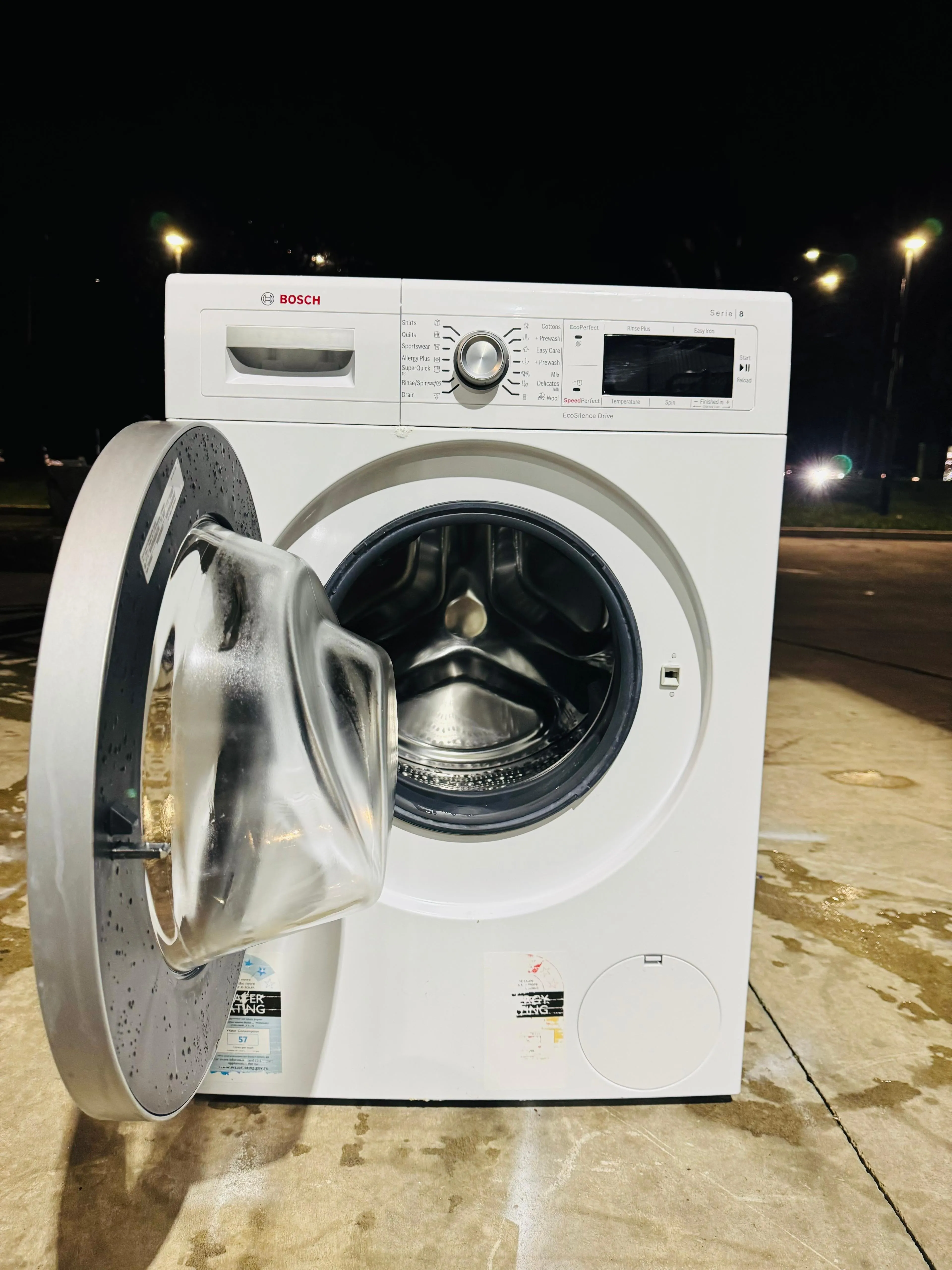 **BOSCH 8KGS FRONT LOADER WASHING MACHINE**