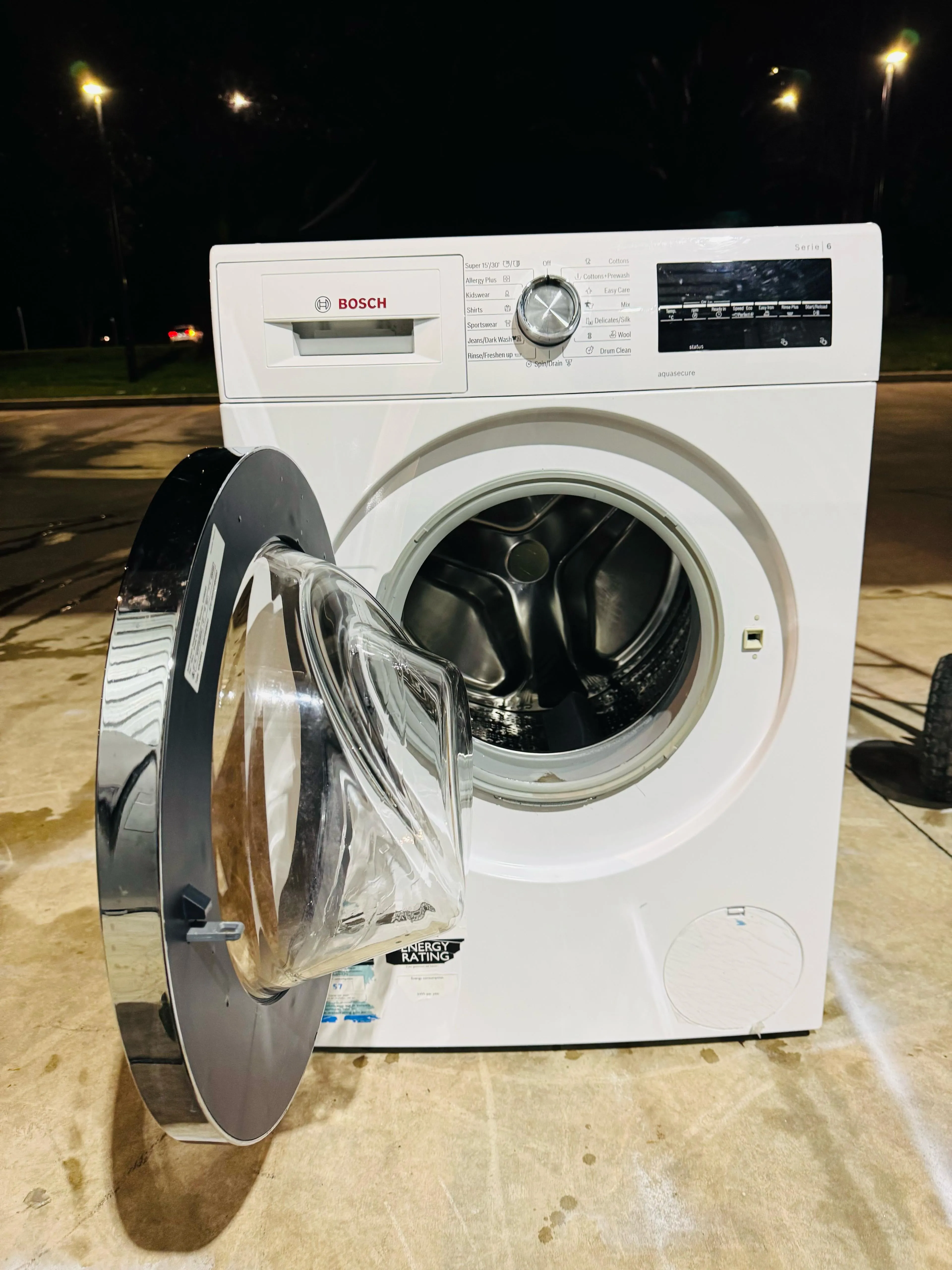 **BOSCH 8KGS FRONT LOADER WASHING MACHINE**