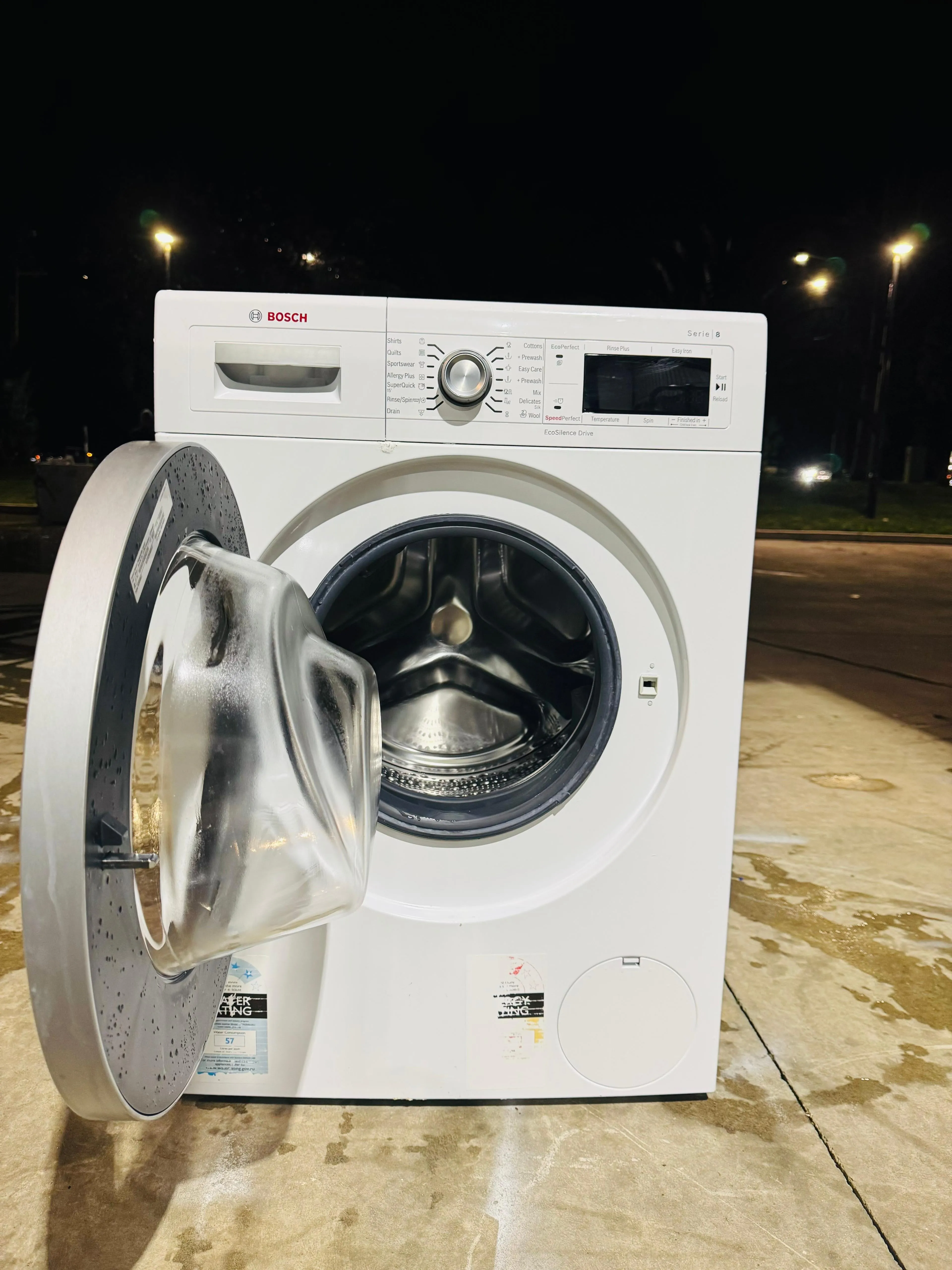 **BOSCH 8KGS FRONT LOADER WASHING MACHINE**