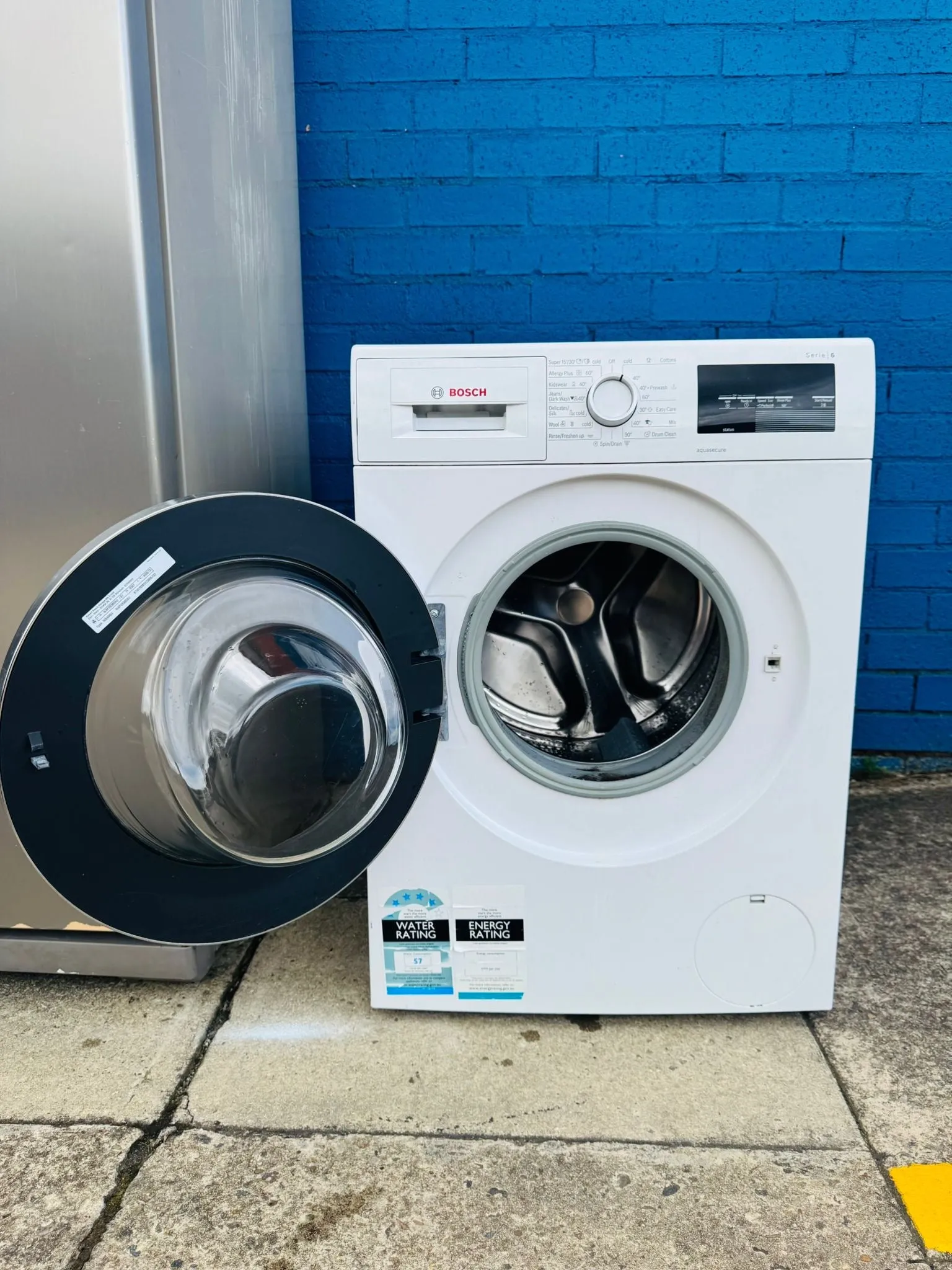 **BOSCH 8KGS FRONT LOADER WASHING MACHINE**