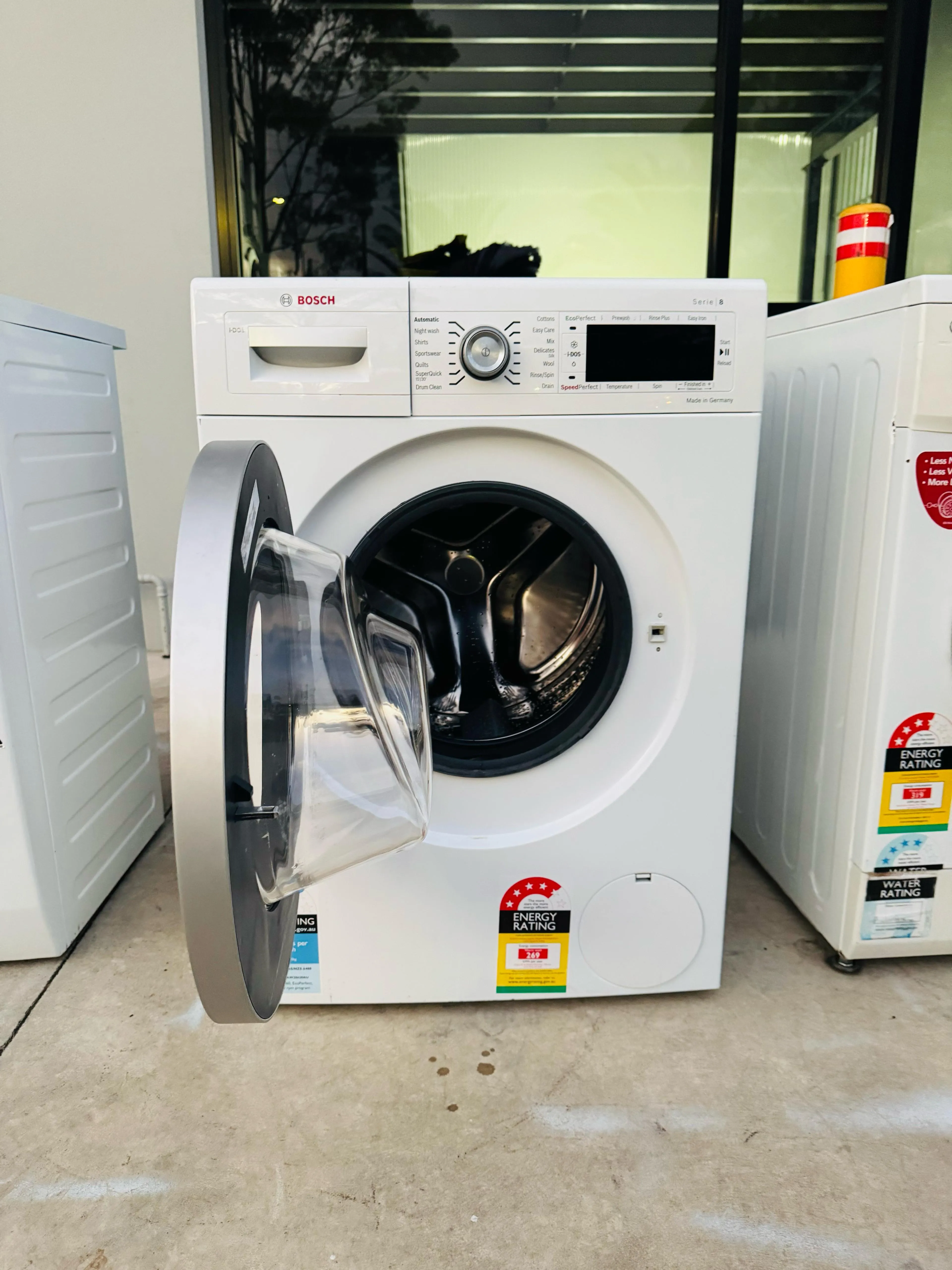 **BOSCH 9KGS FRONT LOADER WASHING MACHINE** FREE DELIVERY