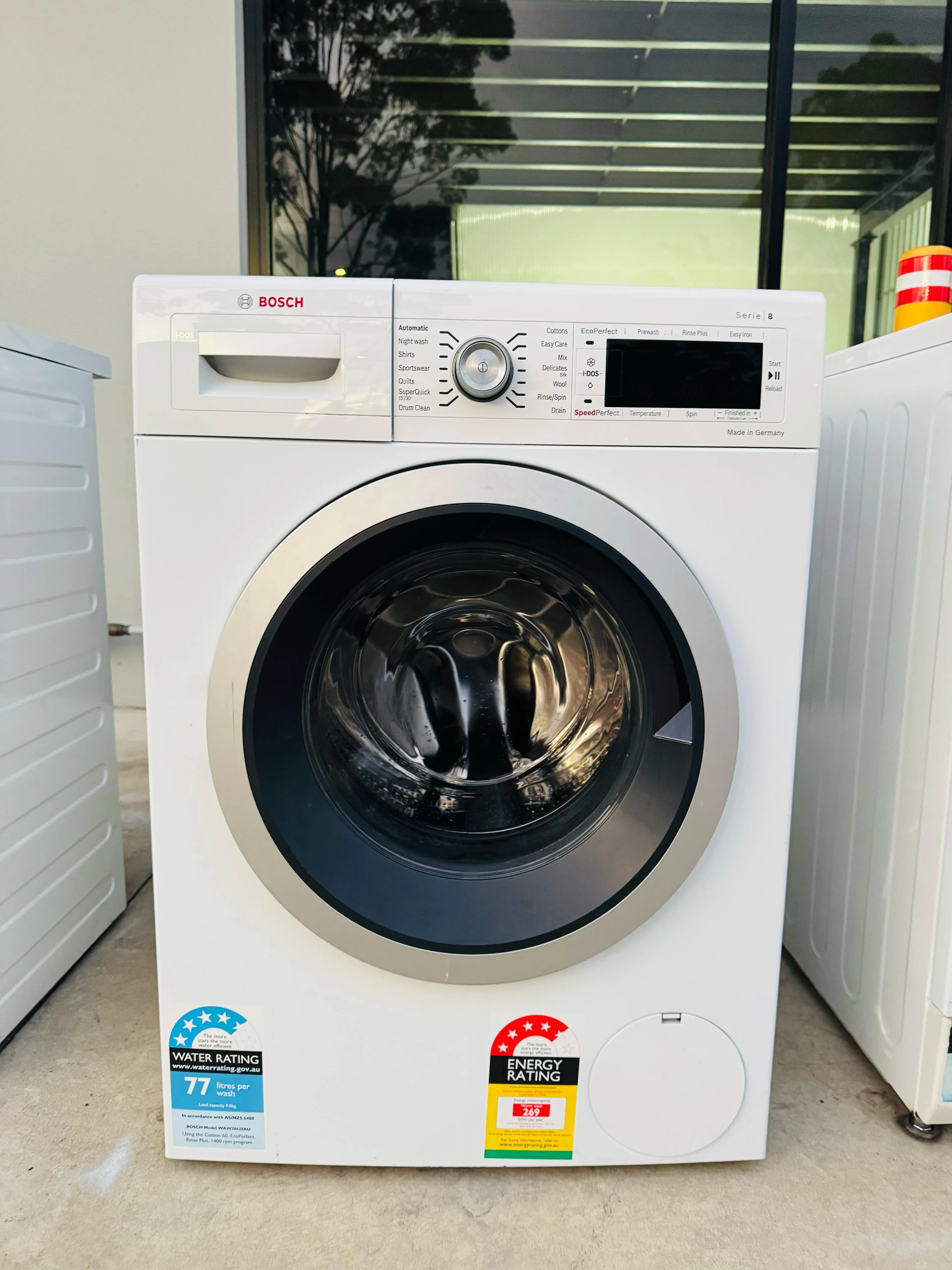**BOSCH 9KGS FRONT LOADER WASHING MACHINE** FREE DELIVERY