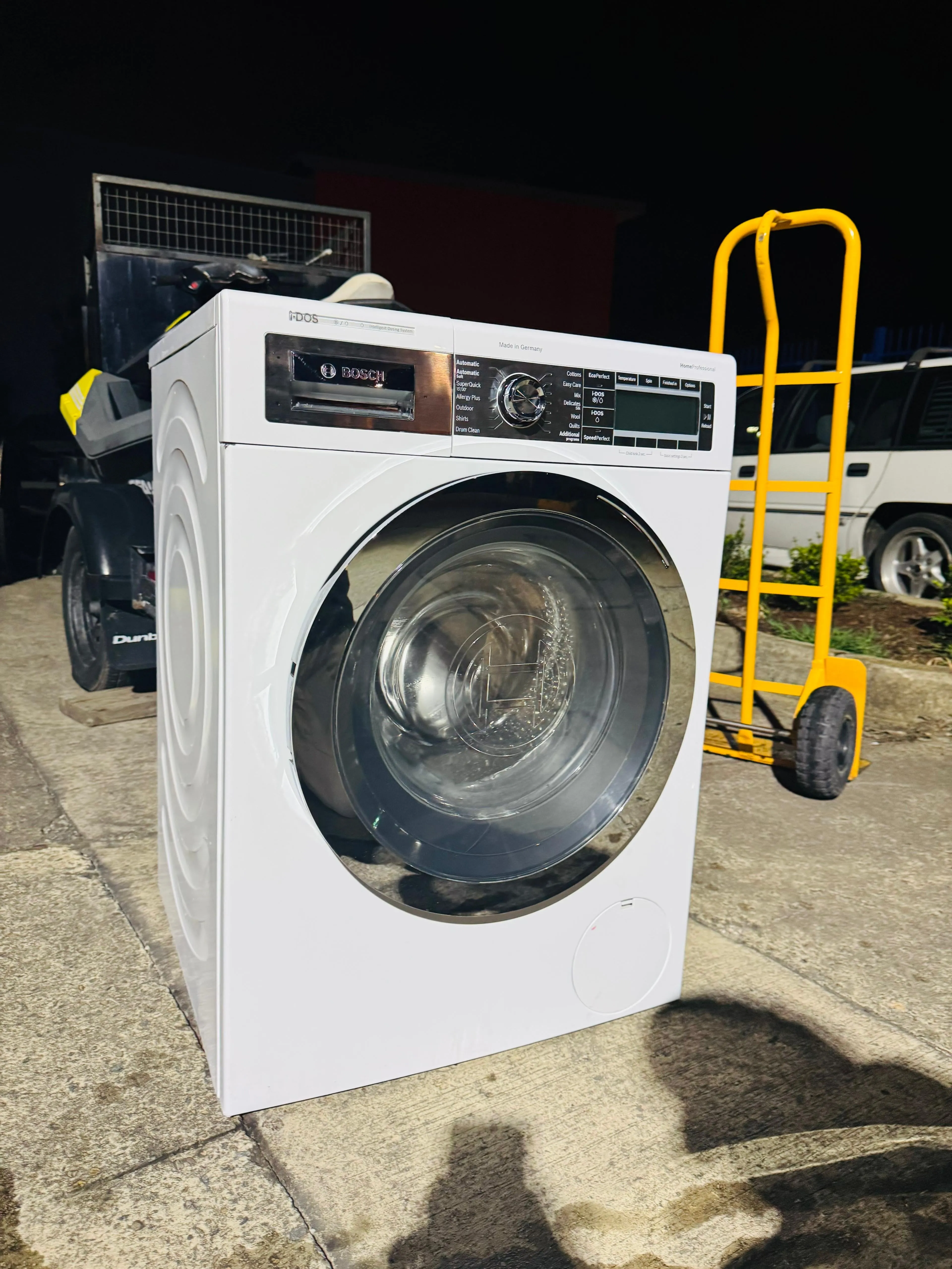 **BOSCH 9KGS FRONT LOADER WASHING MACHINE**