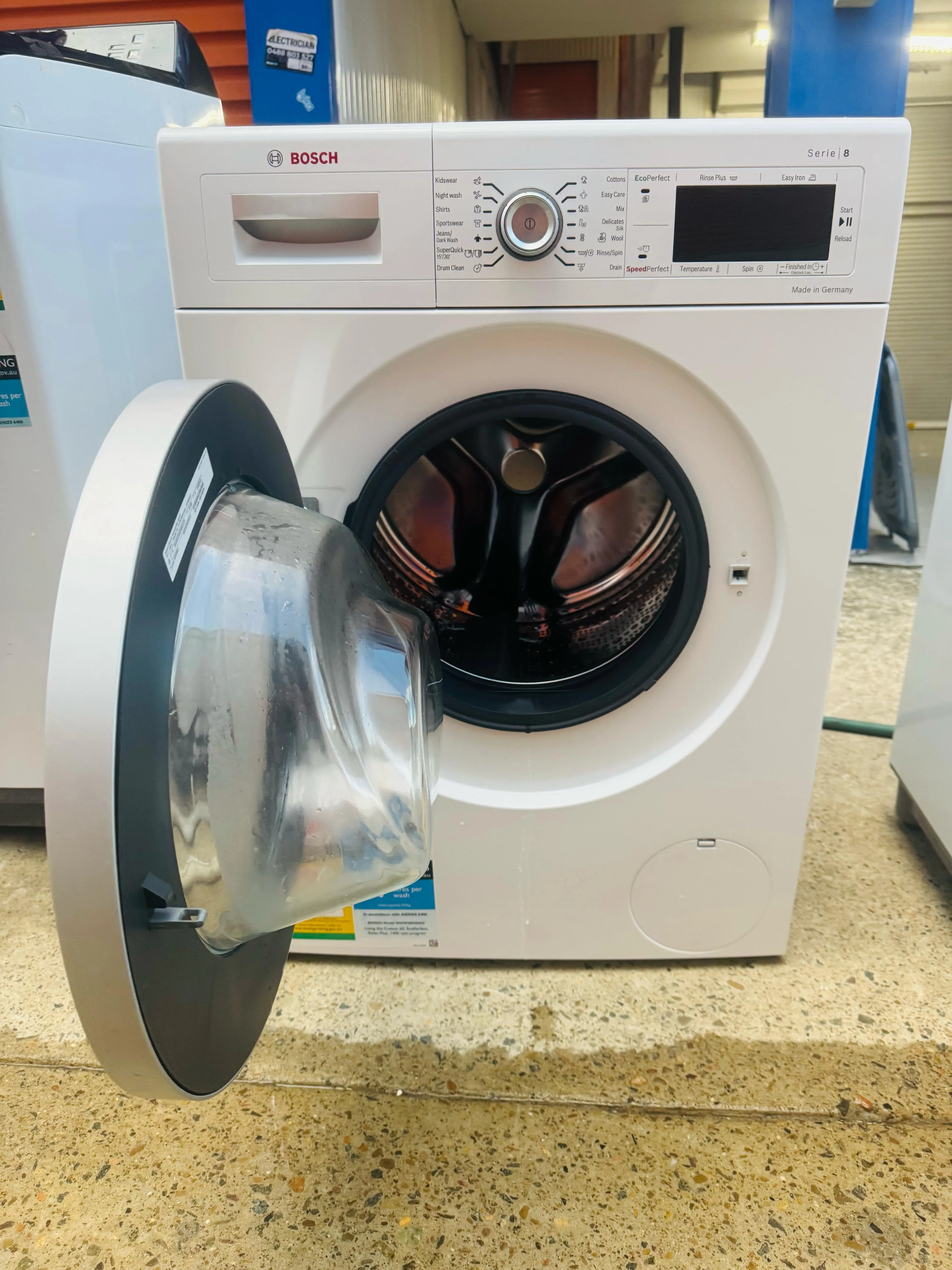 **BOSCH 9KGS FRONT LOADER WASHING MACHINE**