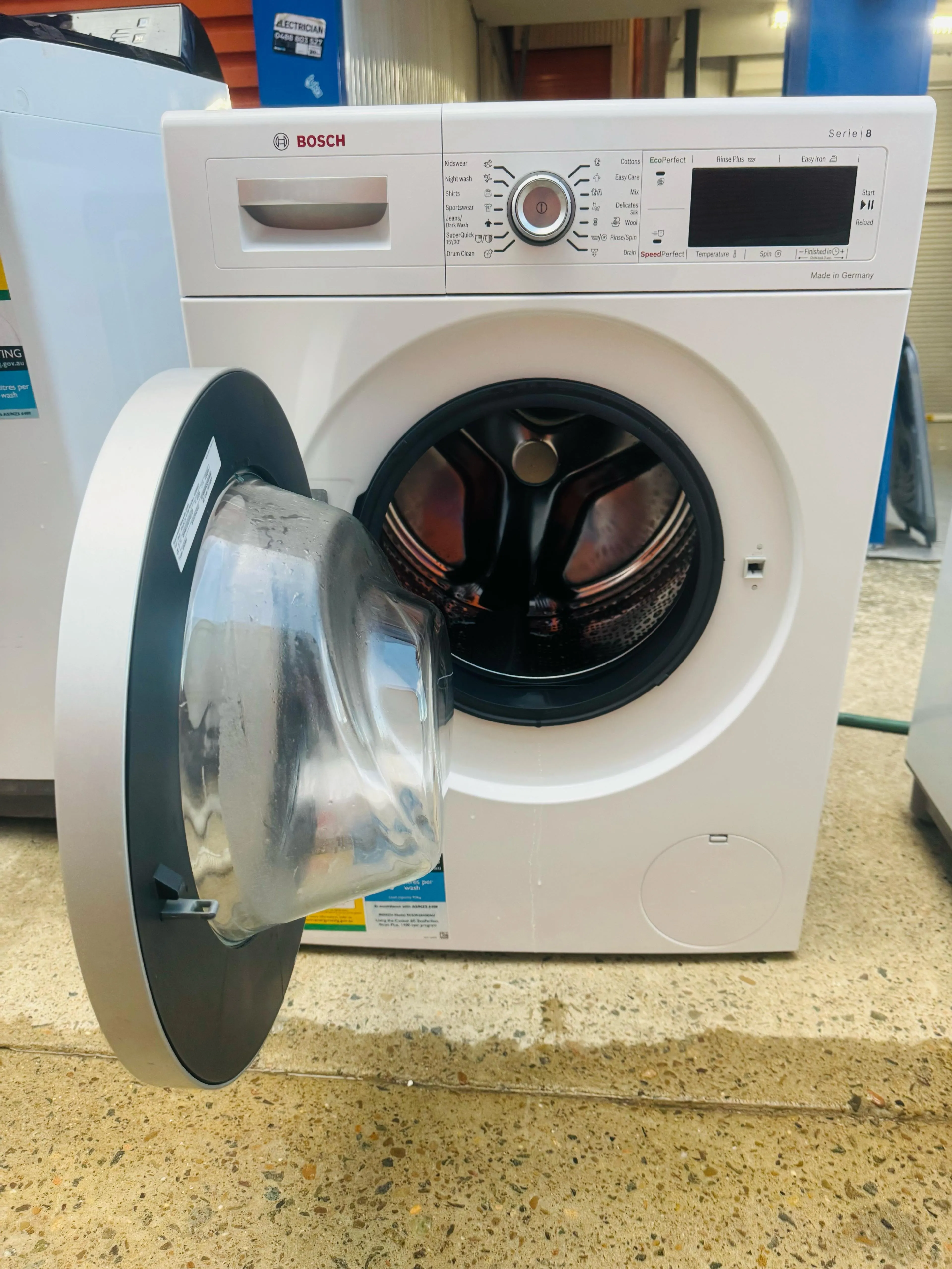 **BOSCH 9KGS FRONT LOADER WASHING MACHINE**