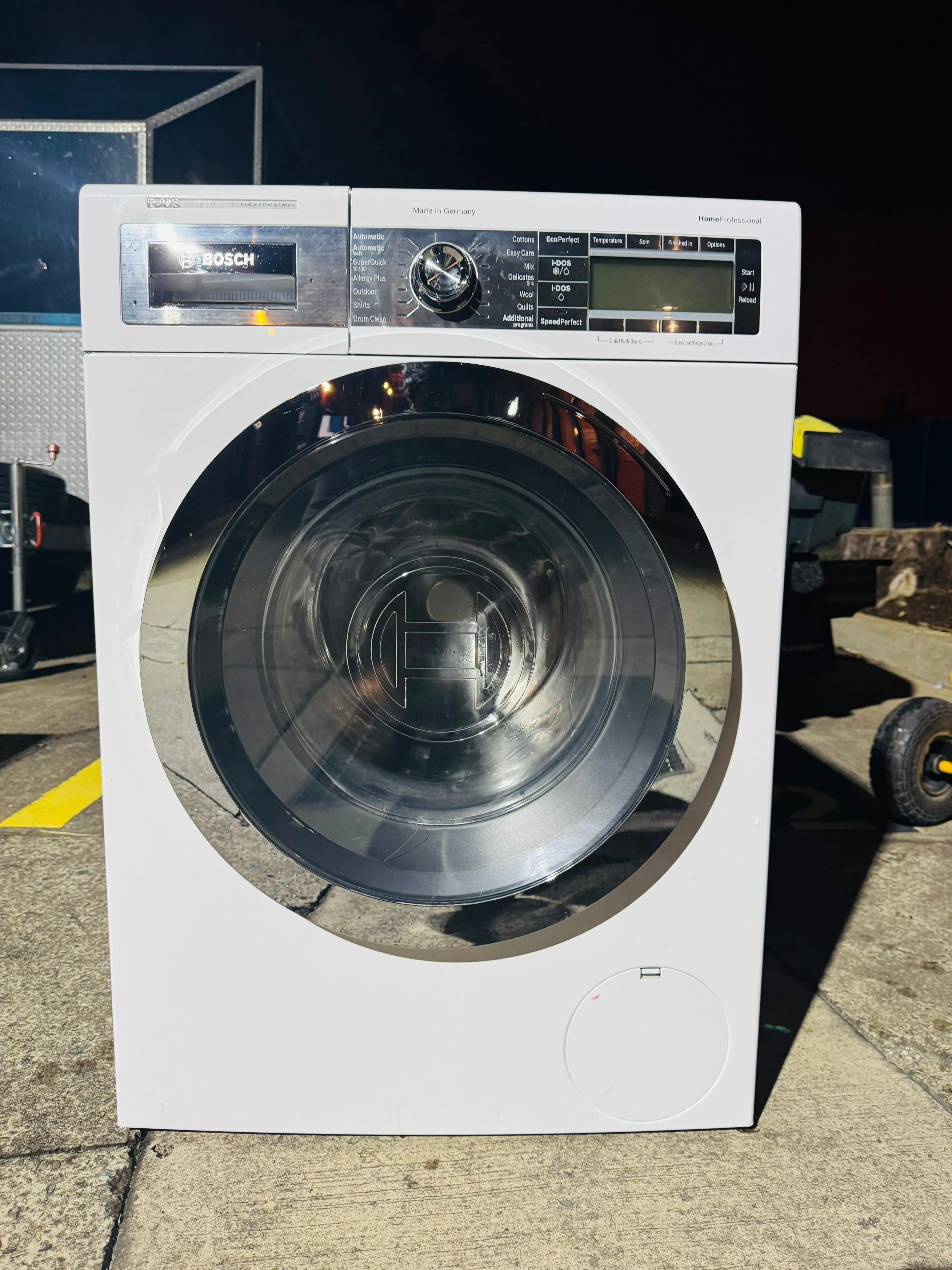 **BOSCH 9KGS FRONT LOADER WASHING MACHINE**