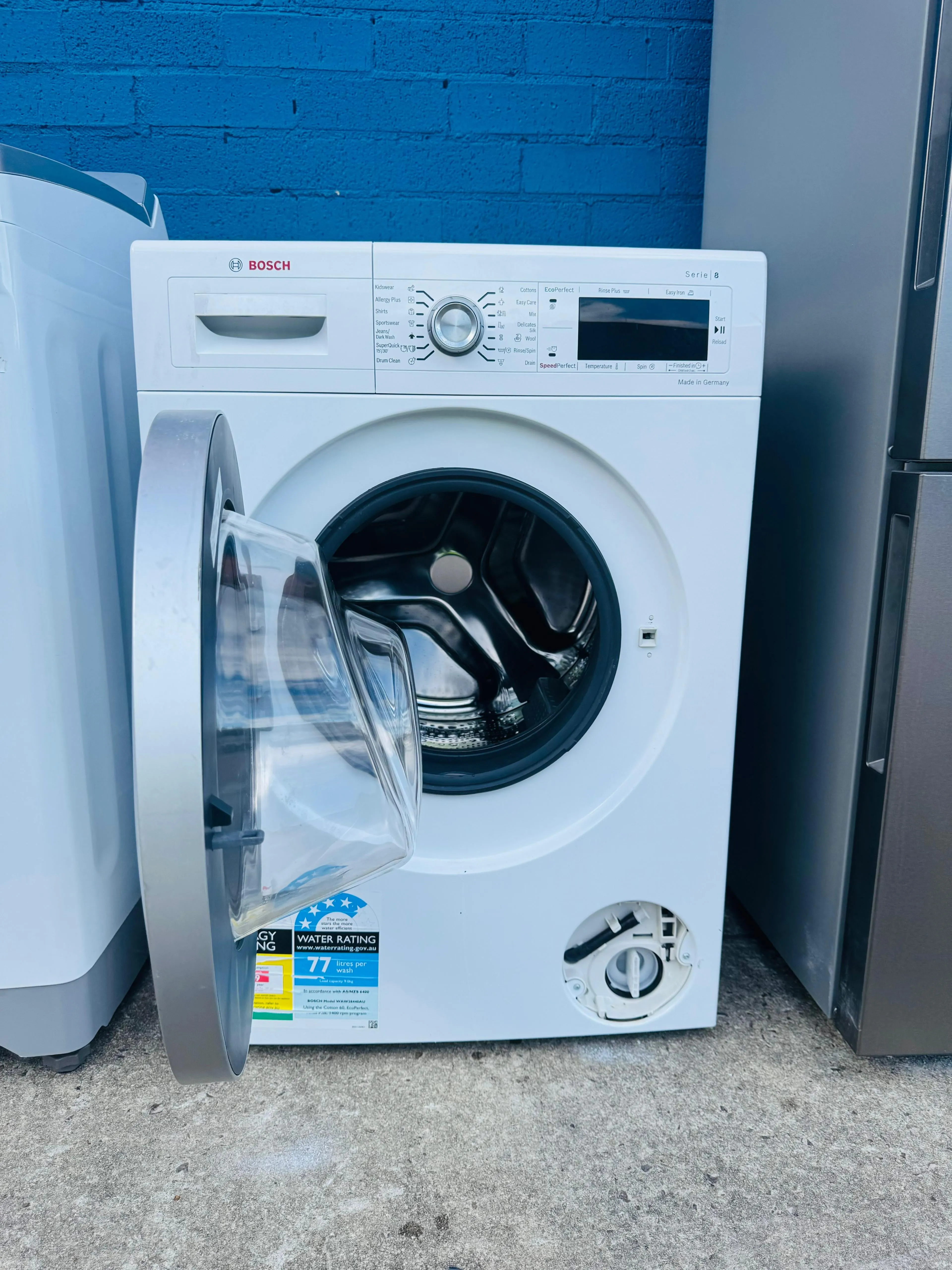 **BOSCH 9KGS FRONT LOADER WASHING MACHINE**