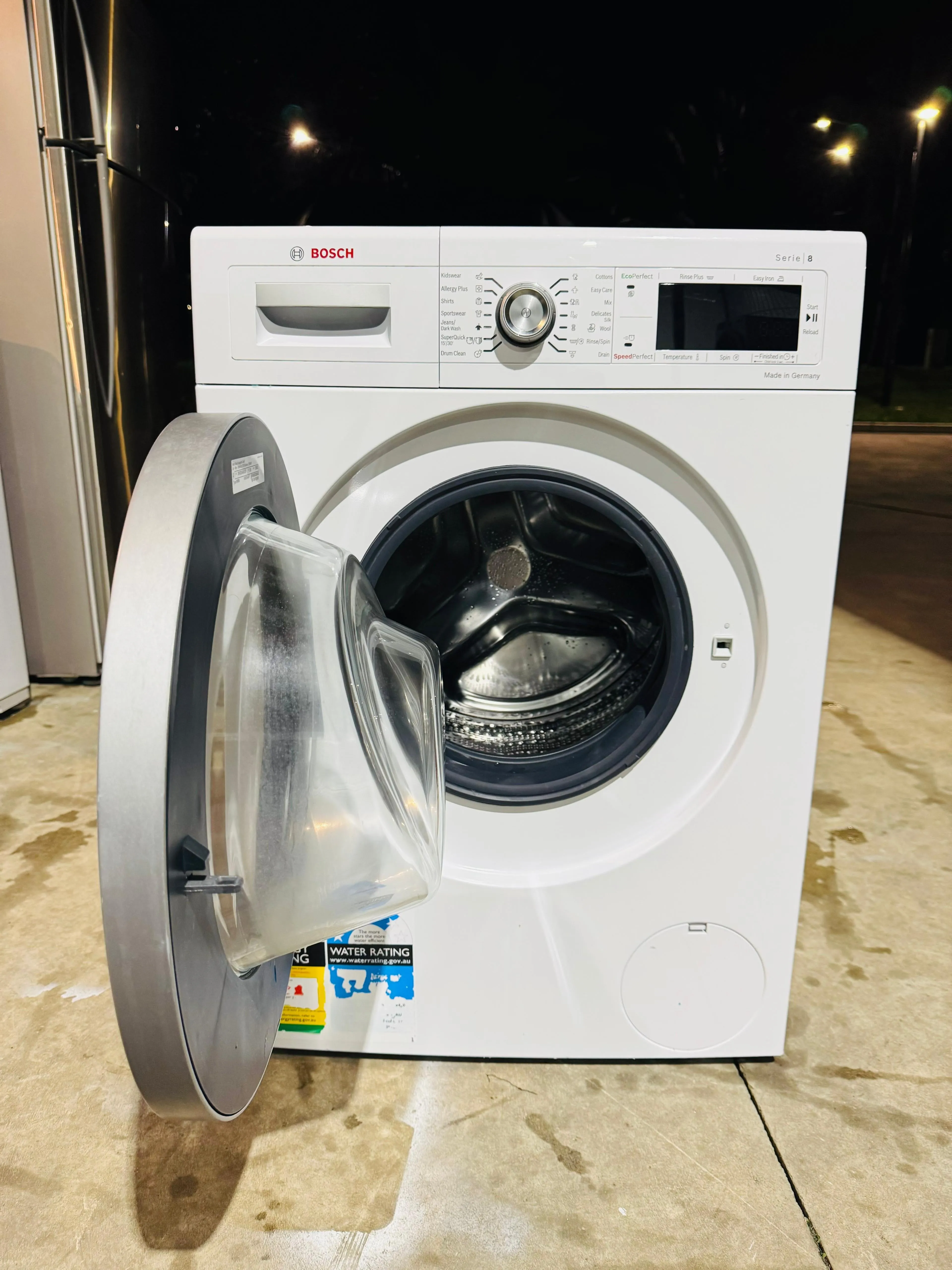 **BOSCH 9KGS FRONT LOADER WASHING MACHINE**