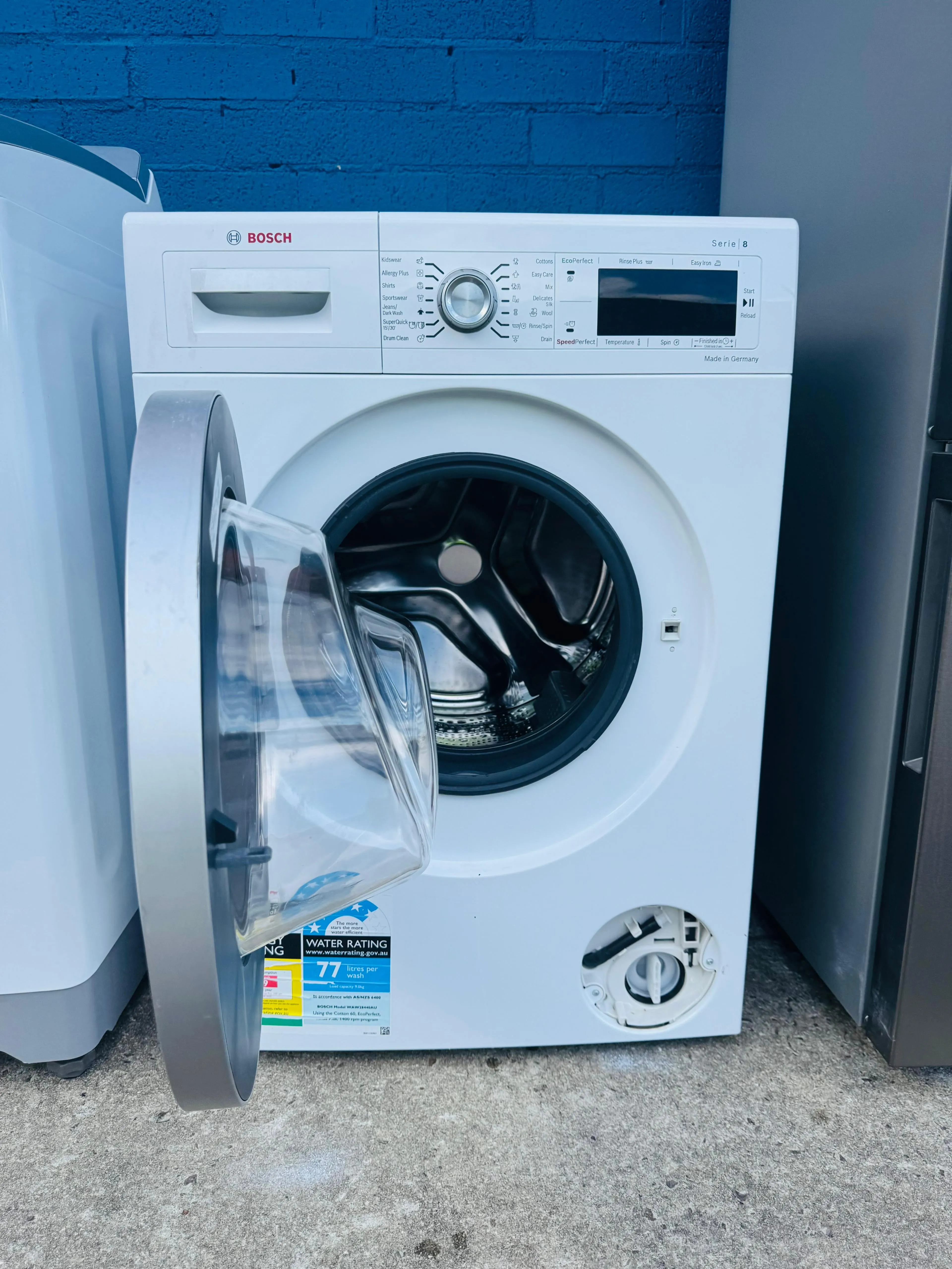 **BOSCH 9KGS FRONT LOADER WASHING MACHINE**