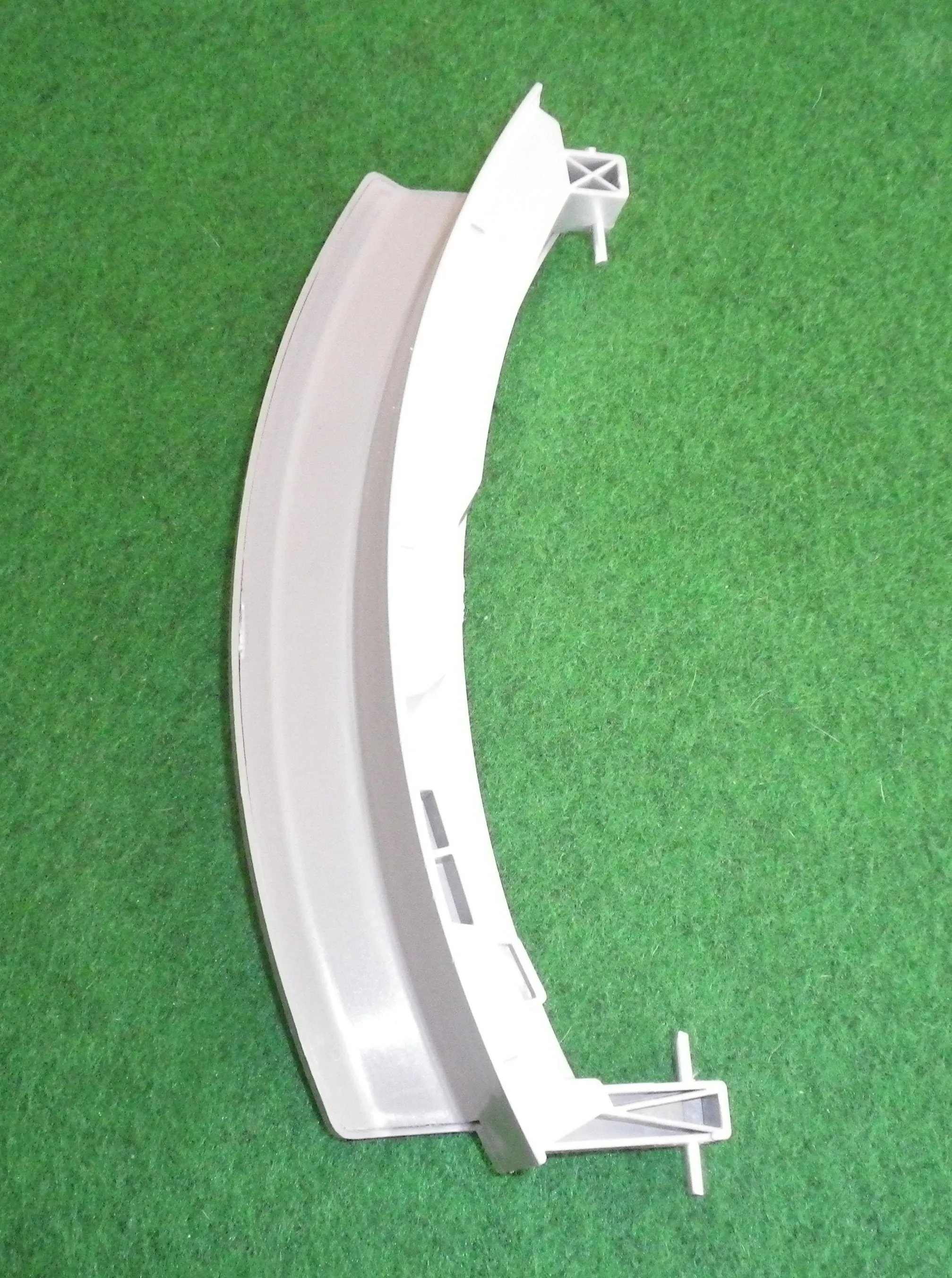 Bosch Avantixx Compatible Front Loader Silver Door Handle - Part # 1170089WS