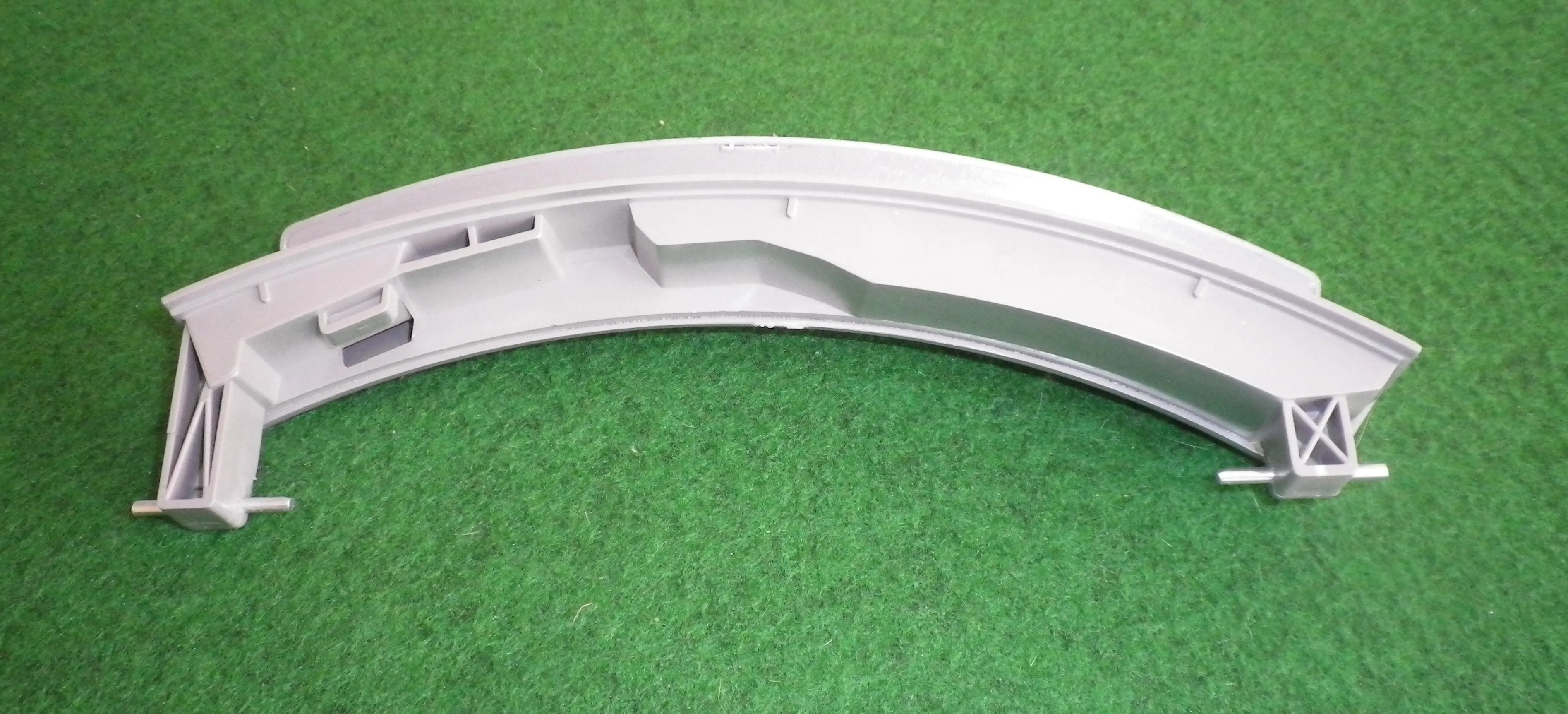 Bosch Avantixx Compatible Front Loader Silver Door Handle - Part # 1170089WS
