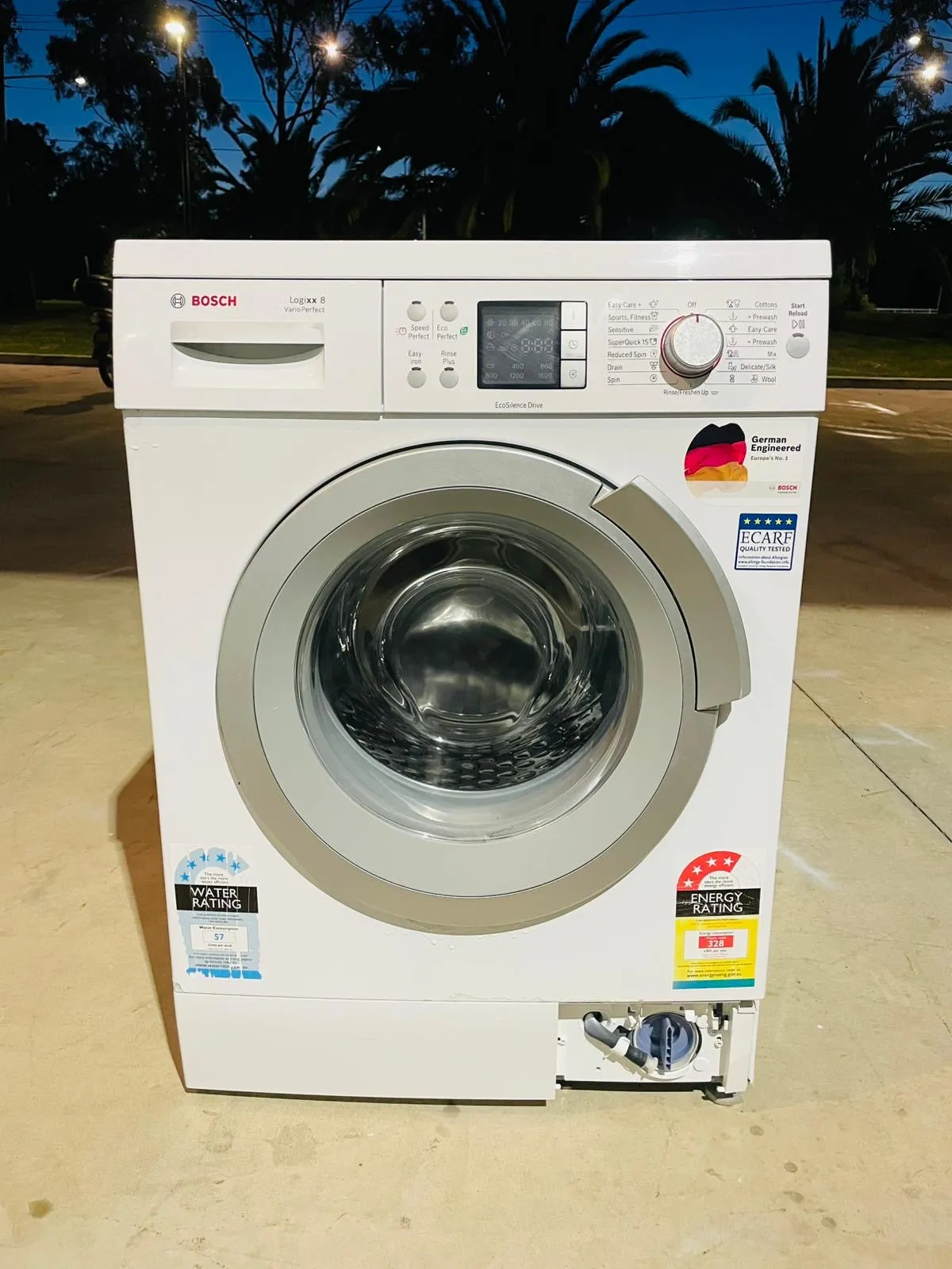 **BOSCH Logixx 8 KGS FRONT LOADER WASHING MACHINE**