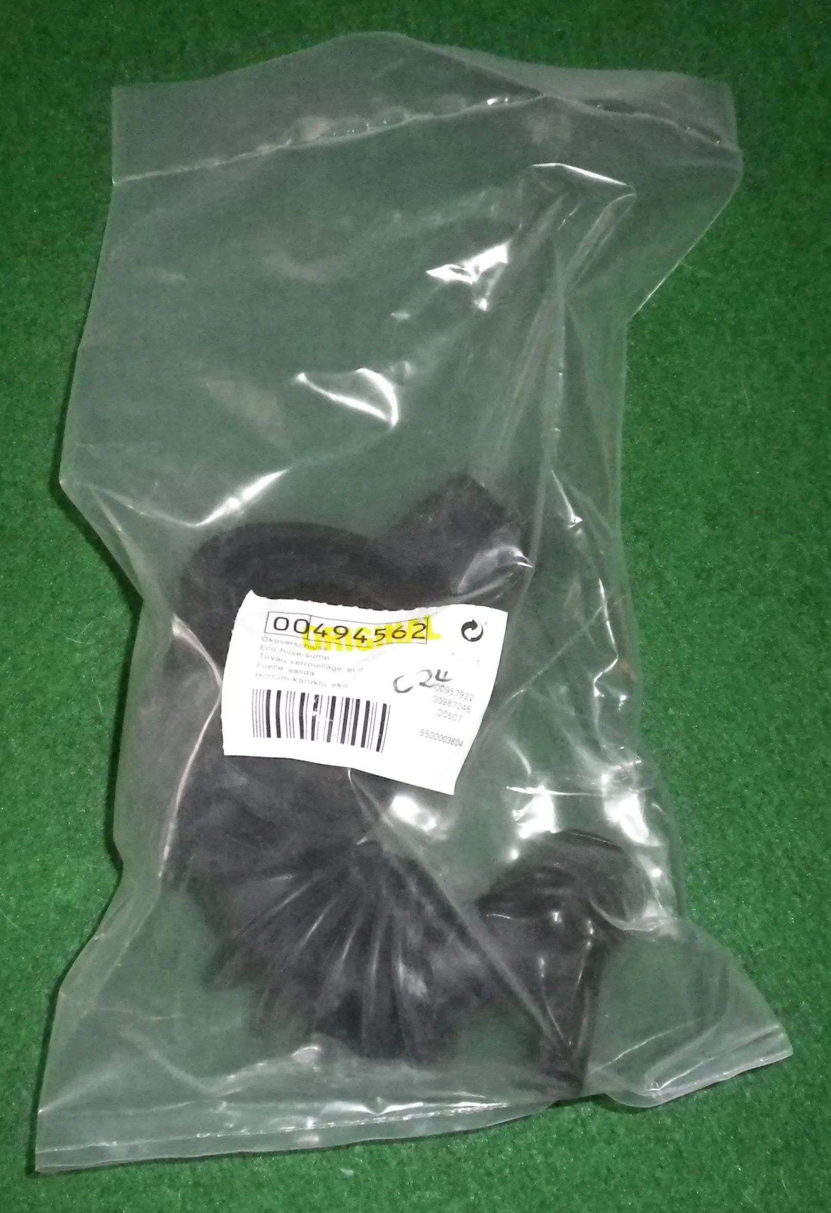 Bosch WAE20262 Drain Eco-Sump Bellows Hose - Part # 494562