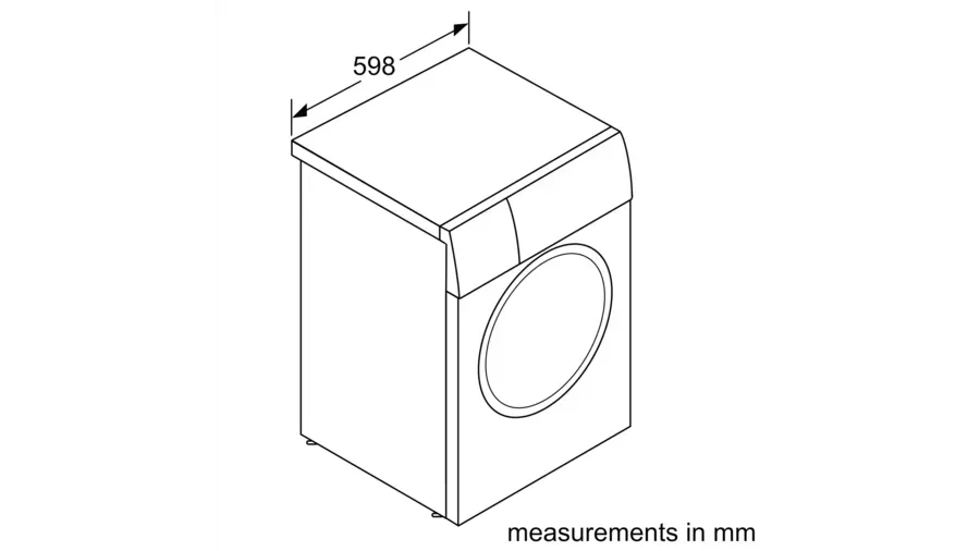 Bosch WAN28258GB 8Kg Freestanding Washing Machine