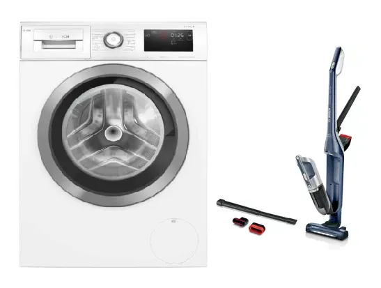 Bosch WAU28PH0SG Front Load Washer (9kg)   Bosch BBH3K2800 Handstick Vacuum