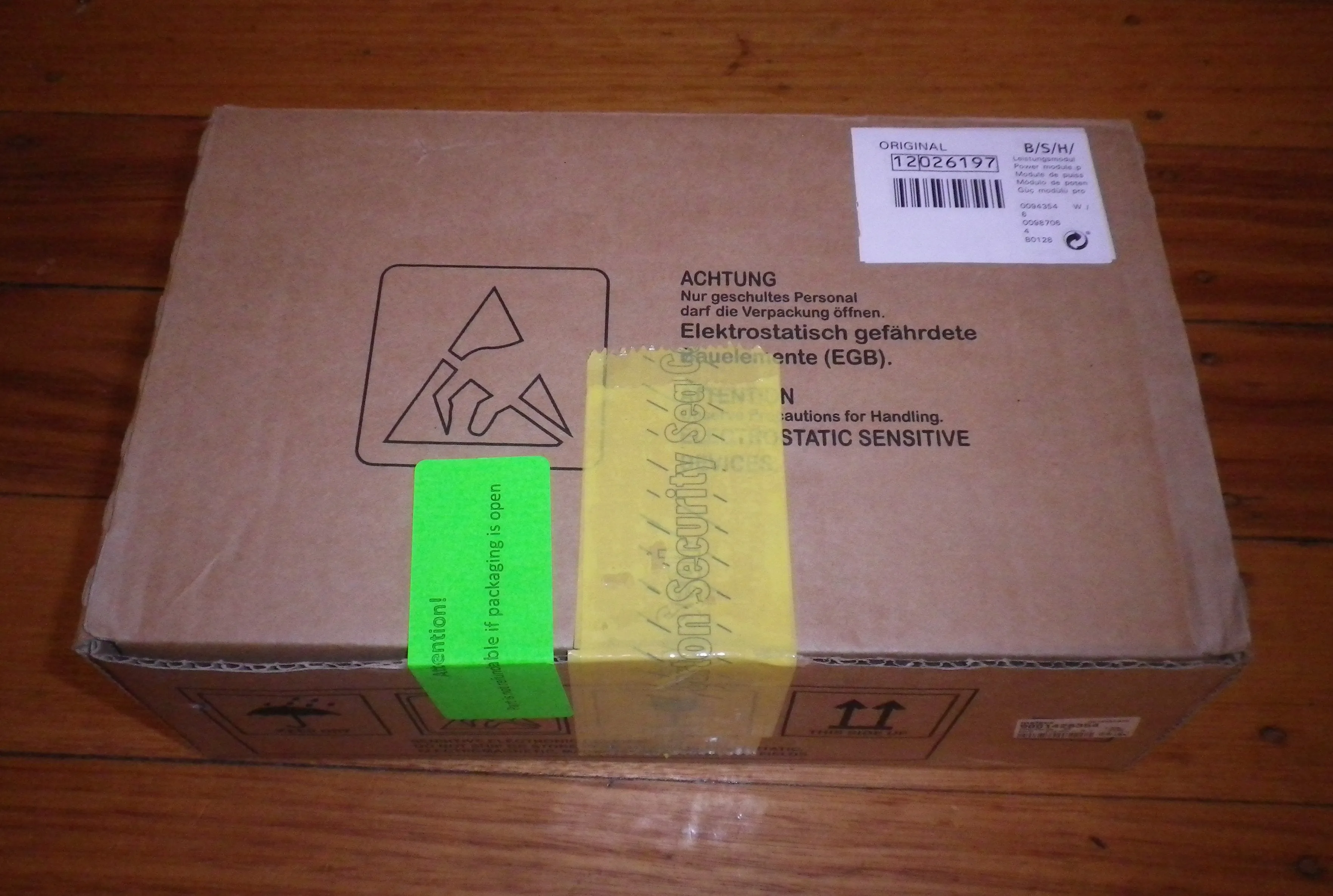 Bosch WAW28620AU Front Load Washer Main Power Module - Part # 12026197
