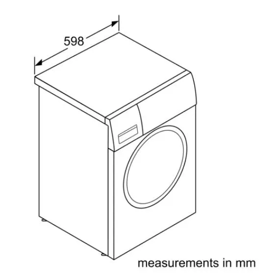 BOSCH WAX32M40SG Front Load Washing Machine 10 kg 1600 rpm   WTX87MH0SG Heat pump tumble dryer 9 kg