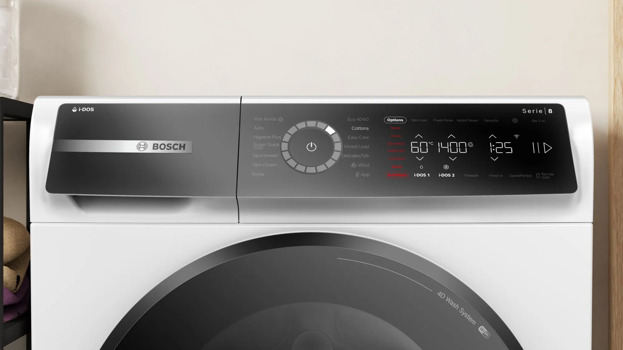 Bosch WGB256A2GB iDOS Washing Machine