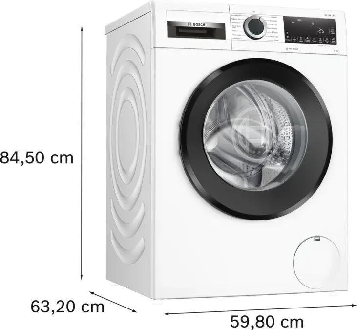 Bosch WGG24400GB 9Kg Freestanding Washing Machine
