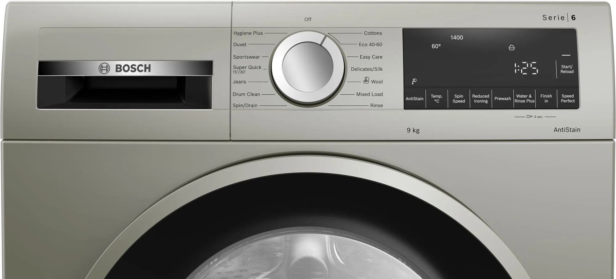 Bosch WGG2440XGB 9kg 1400 Spin Washing Machine