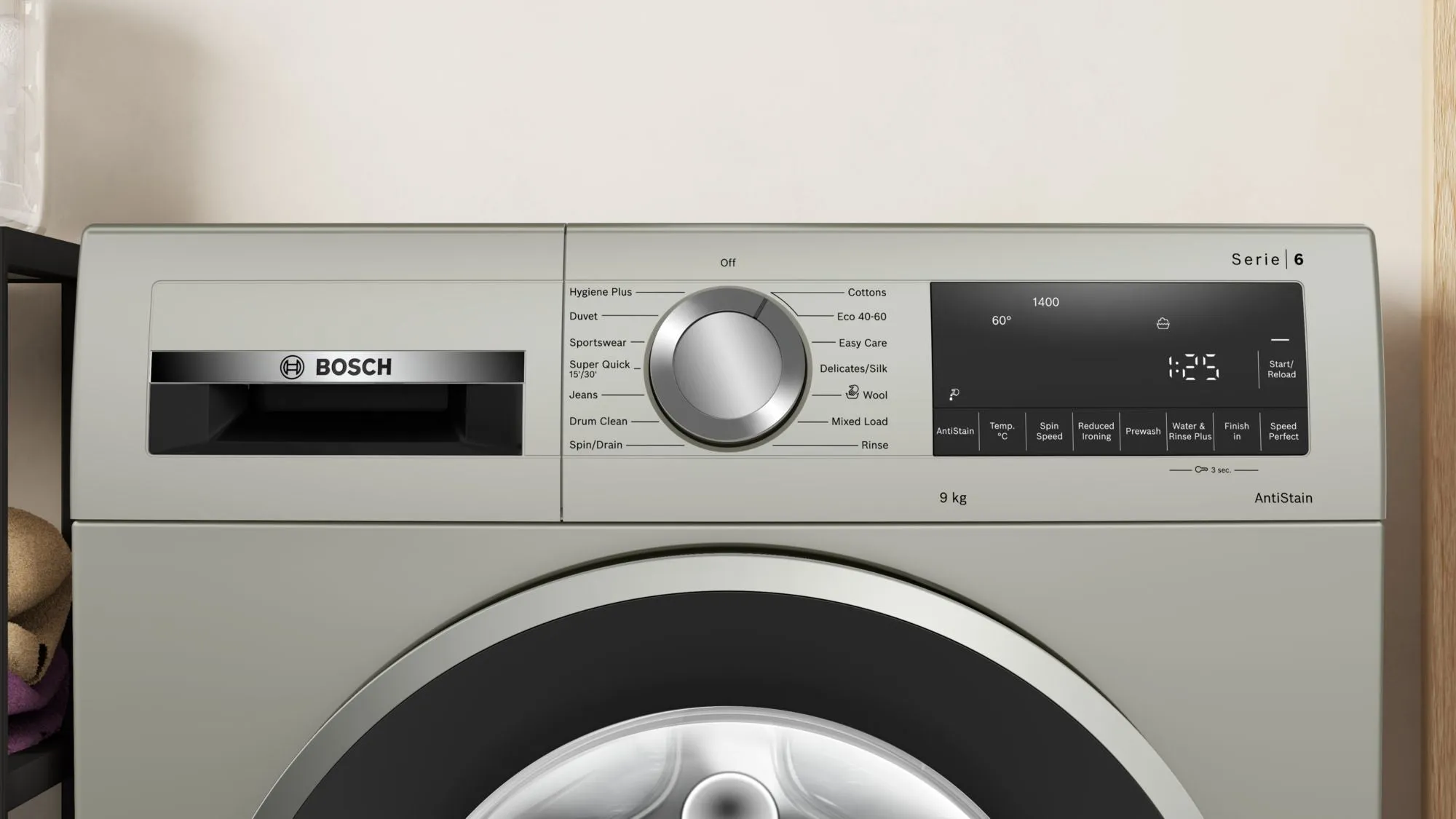 Bosch WGG2440XGB 9kg 1400 Spin Washing Machine